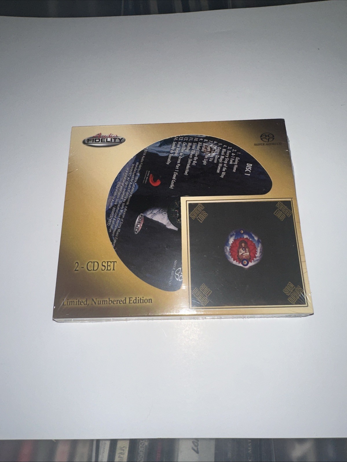 Santana Lotus Audio Fidelity SACD 2 Discs Hybrid Remastered BRAND NEW NUMBERED