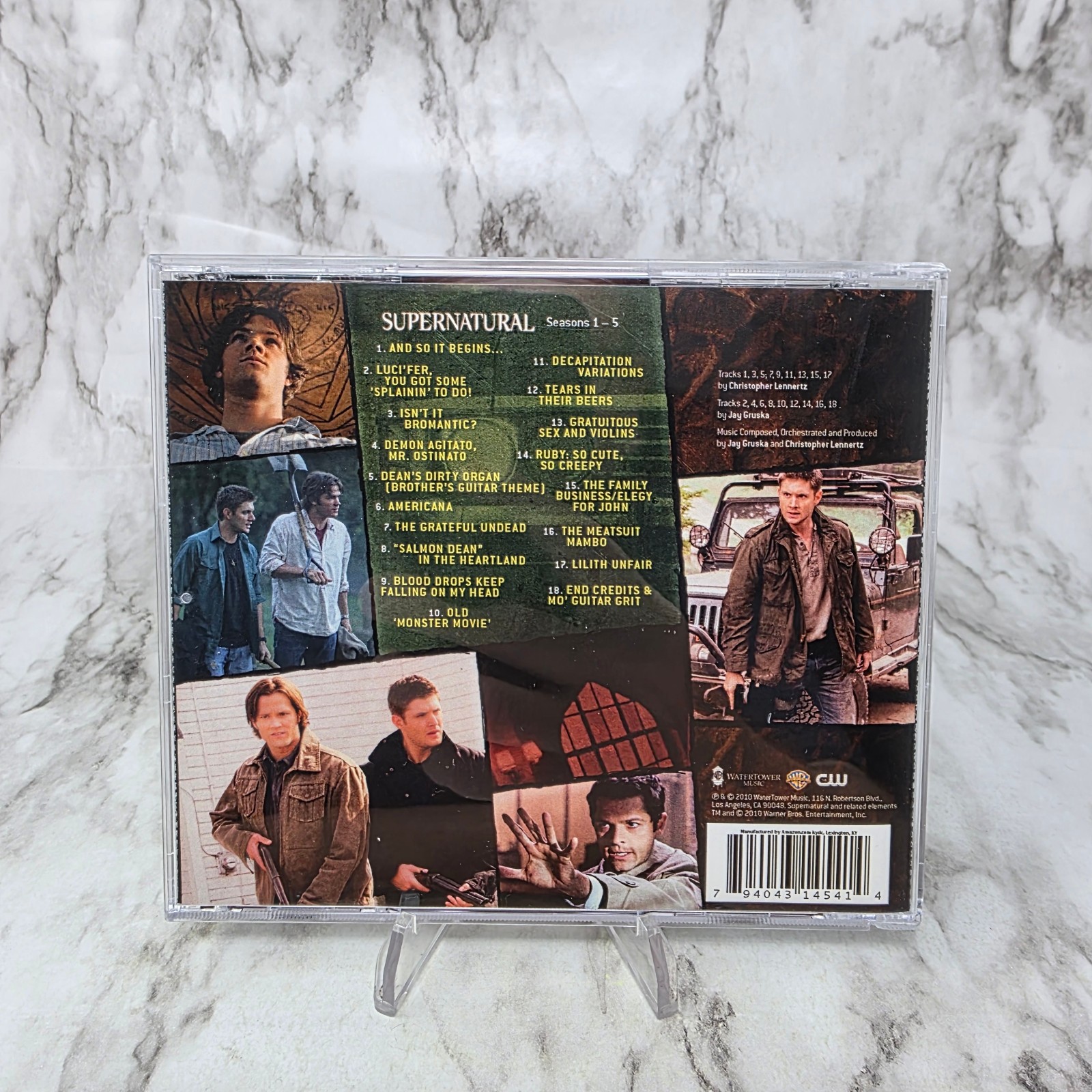 Supernatural: Original Television Soundtrack Seasons 1-5 (CD)