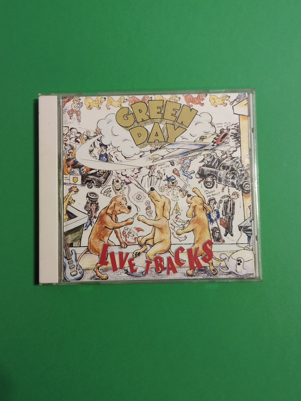 1994 Green Day Live Tracks. Printed In Japan