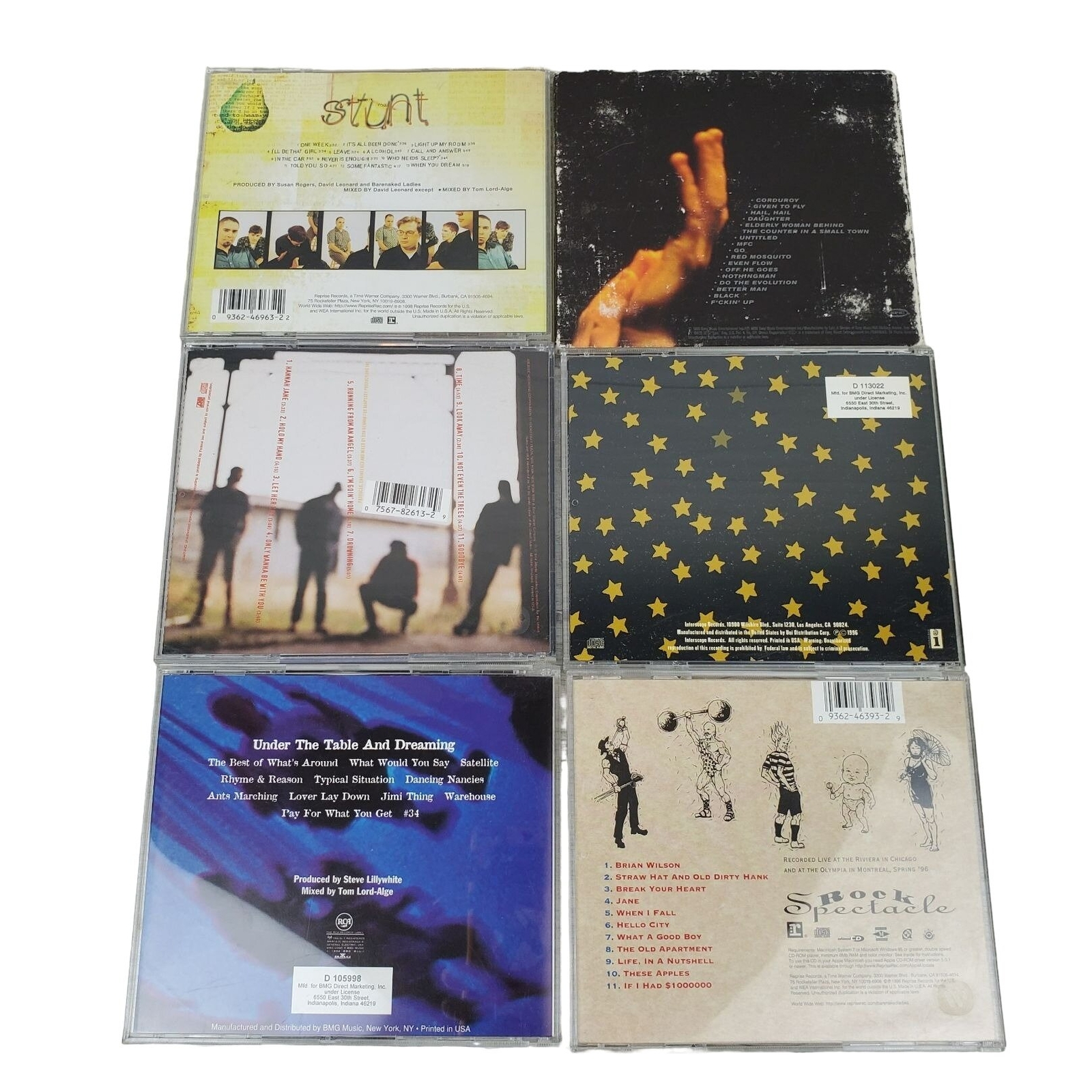 90's CD Bundle Rock Alternative Lot of 6 Albums 1990s Vintage Ska Pop Jam Bands