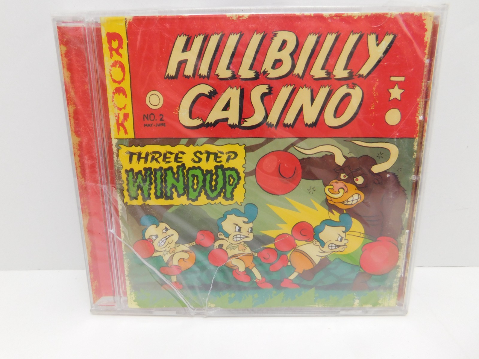 HILLBILLY CASINO No.2 Three Step Windup CD 2008 RARE Rockabilly Psychobilly
