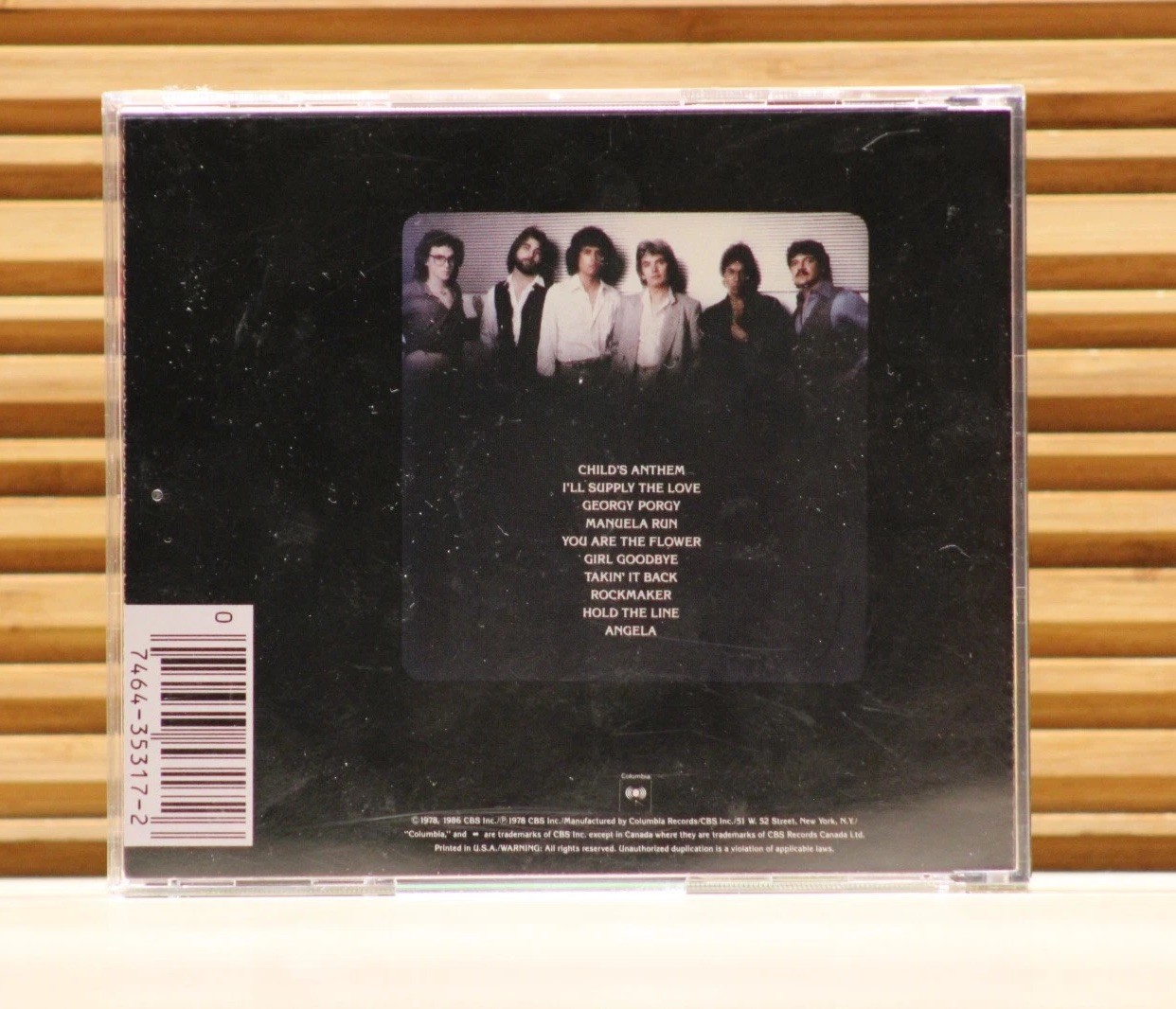 Toto by Toto (CD, 1990) Very Good Condition