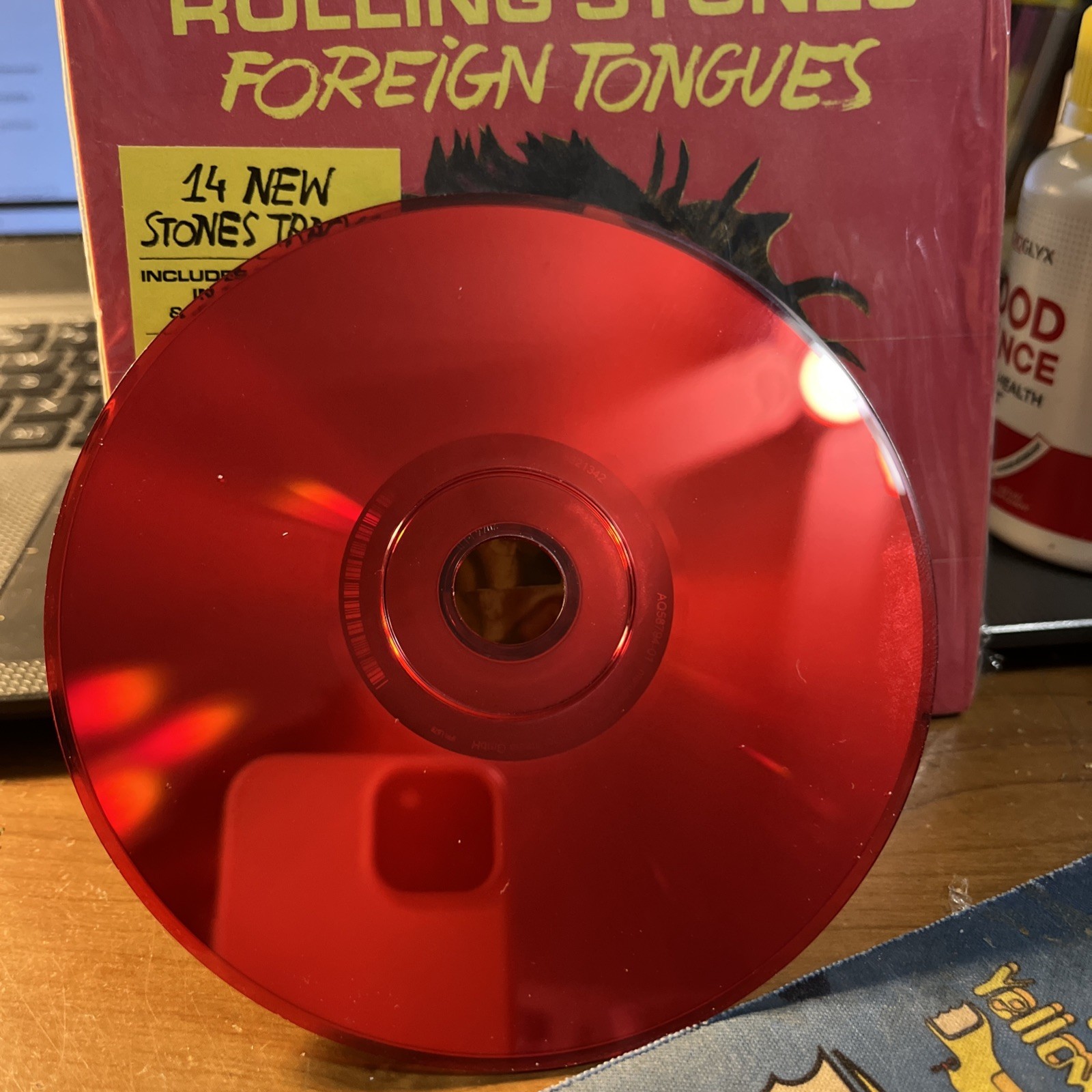 IMPORTED ROLLING STONES FOREIGN TONGUES RED CD NEW SEALED SHIPS TODAY