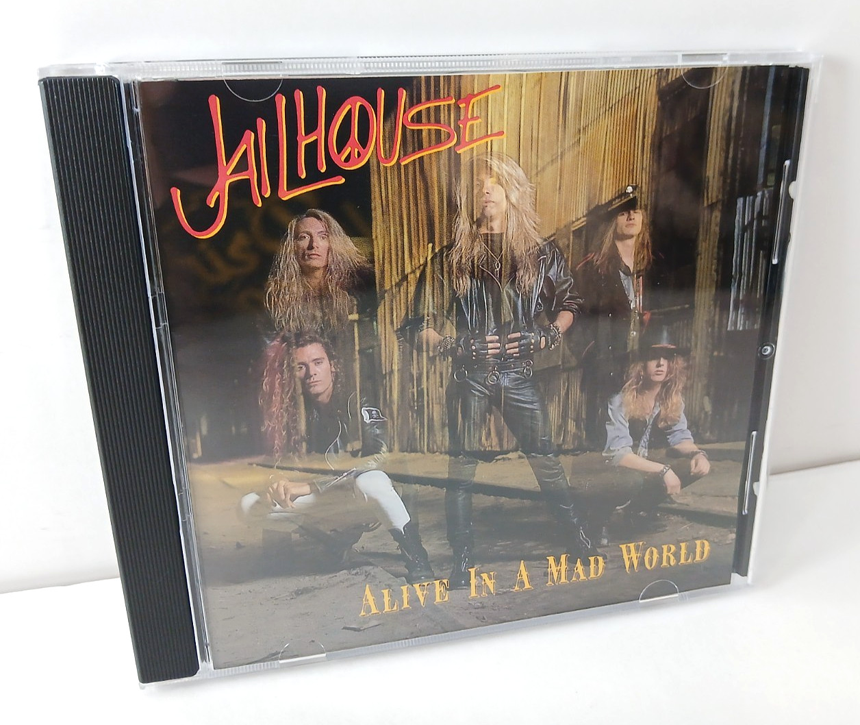 Jailhouse - Alive In A Mad World CD EP Original 1989 Release GLAM HAIR METAL