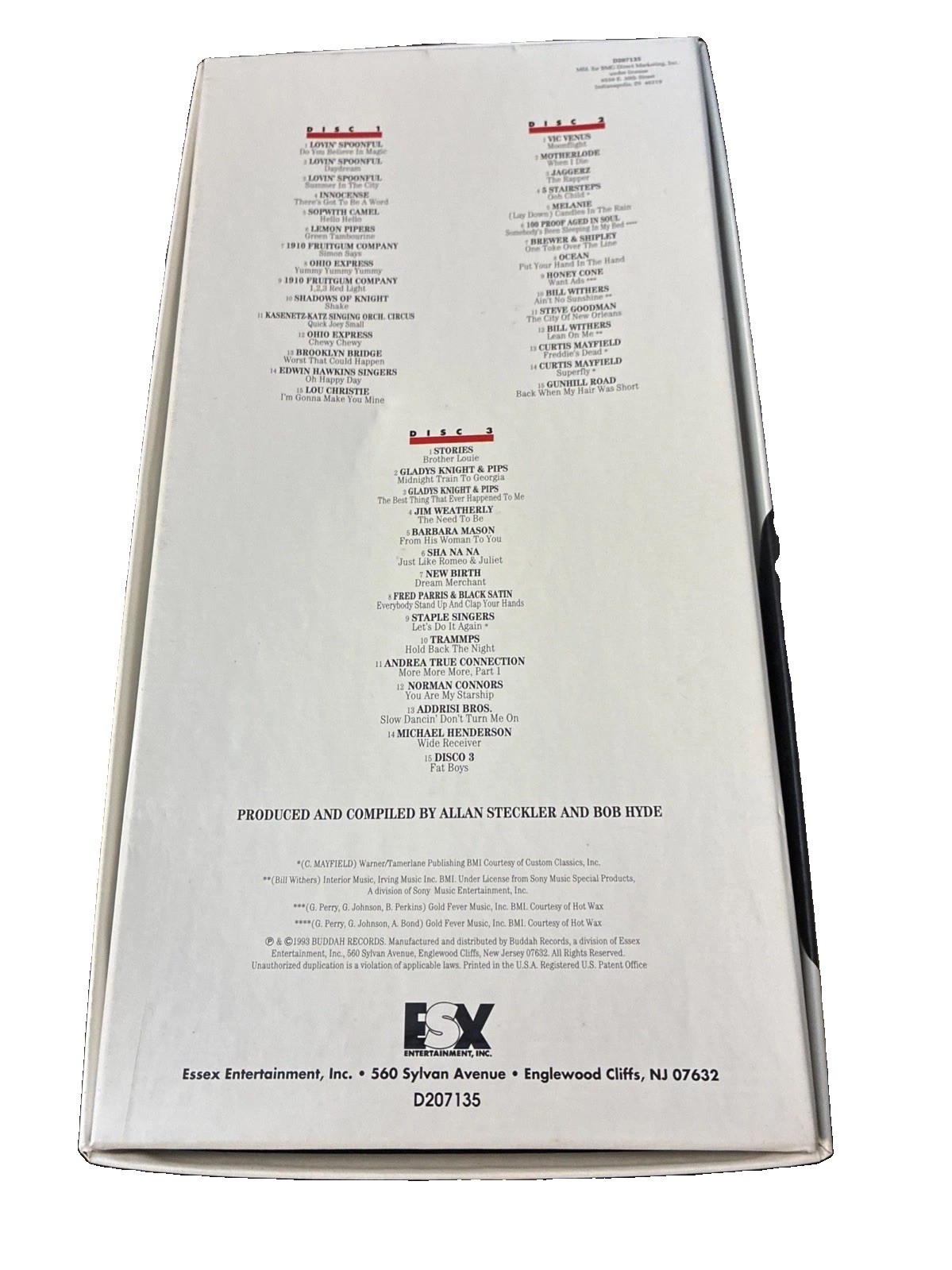 The Buddah Box A History of Buddah Records 3-CD Box Set (ESX,1993)
