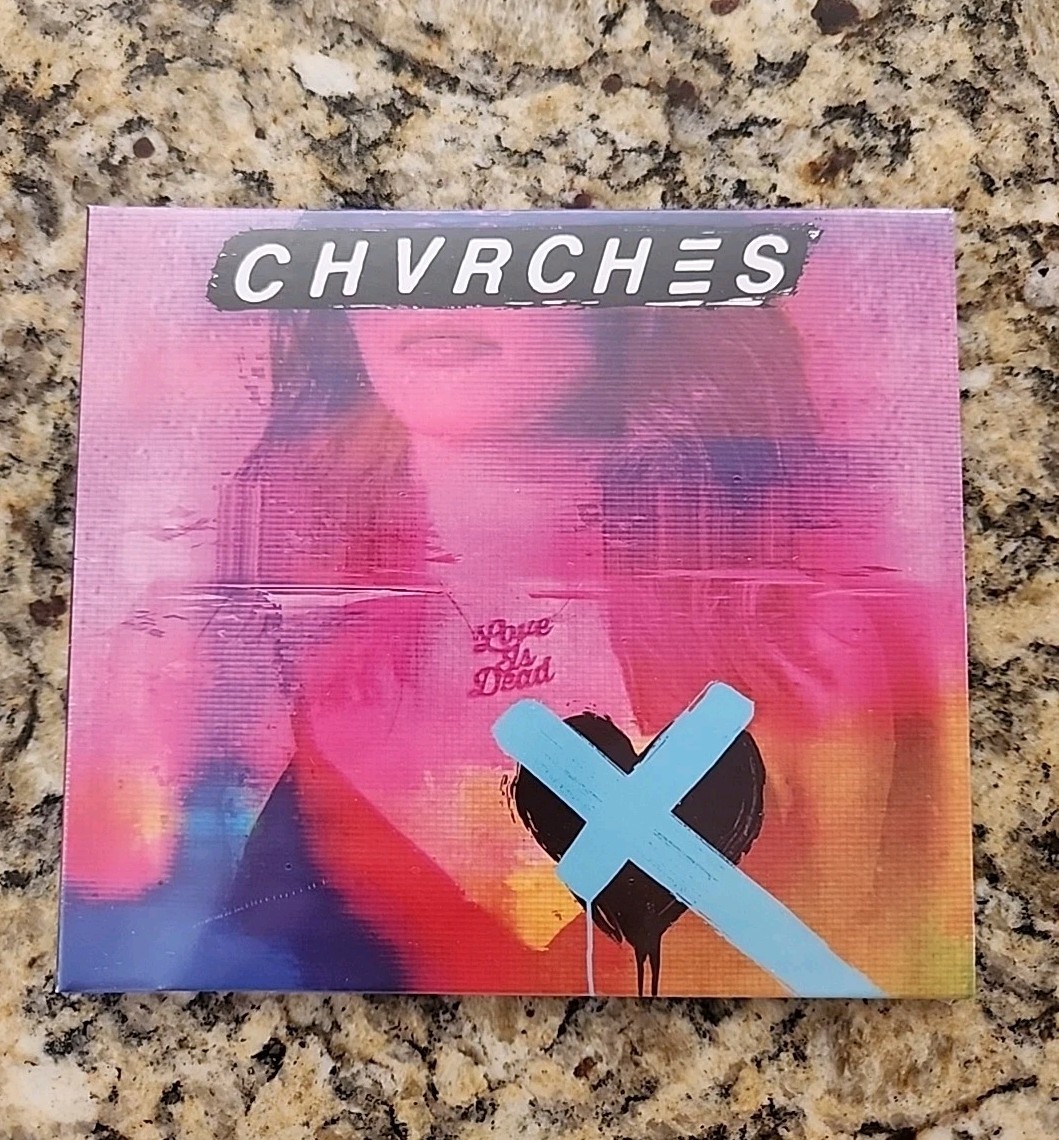 CHVRCHES LOVE IS DEAD BRAND NEW CD ALBUM FACTORY SEALED 2018 LAUREN MAYBERRY