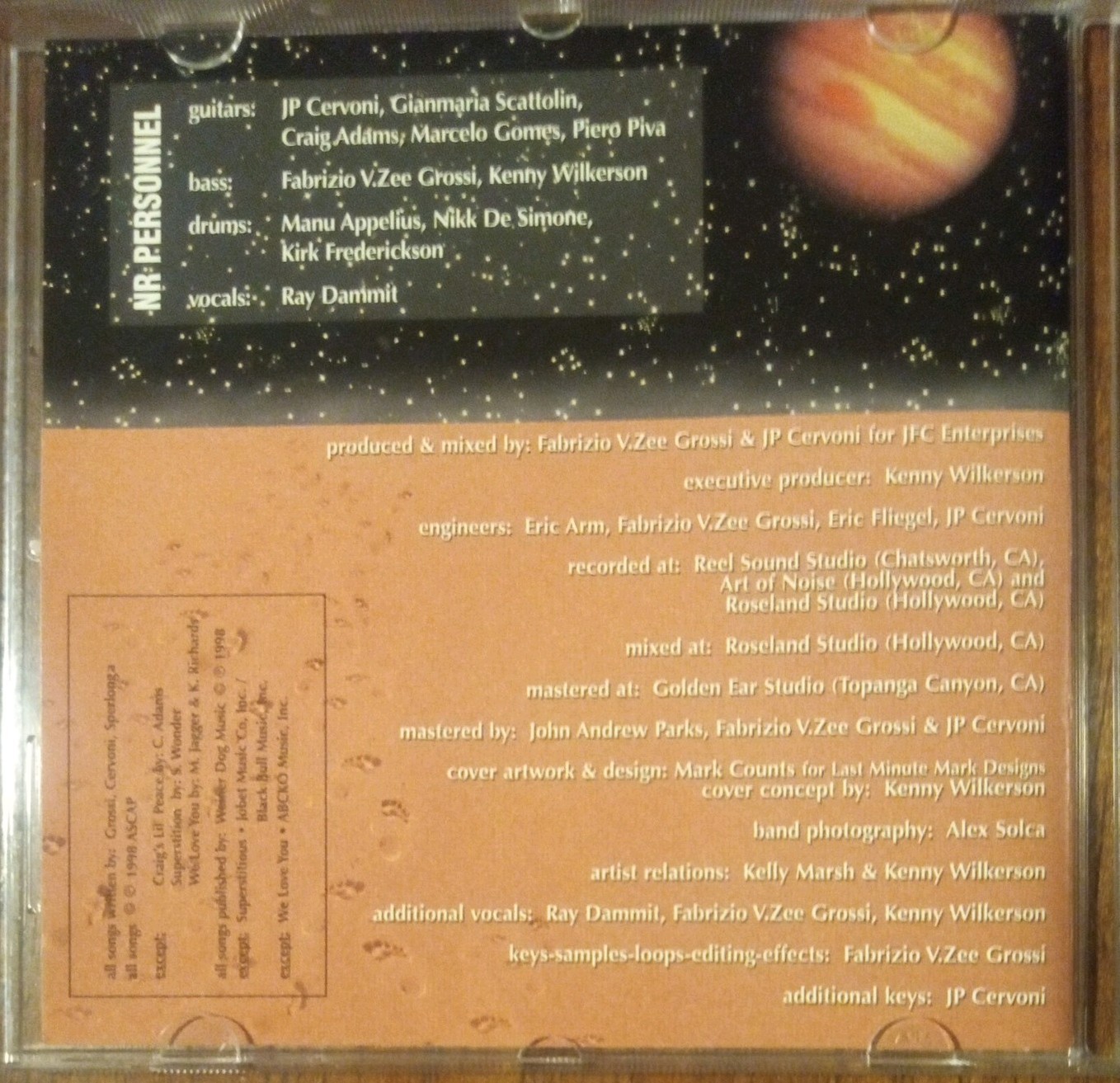 Nova Rex - The New Kings (Quantum Records 1998) Rare HTF Oop Awesome Hard Rock