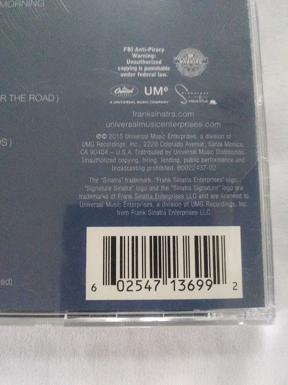 Ultimate Sinatra by Frank Sinatra (CD 2015) NEW Sealed Free Shipping !!!