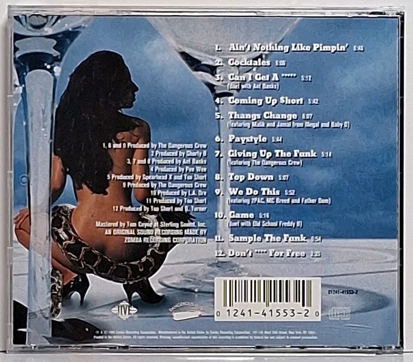 Too Short Cocktails CD 1995 Excellent Condition EX Rare OOP Fast Shipping