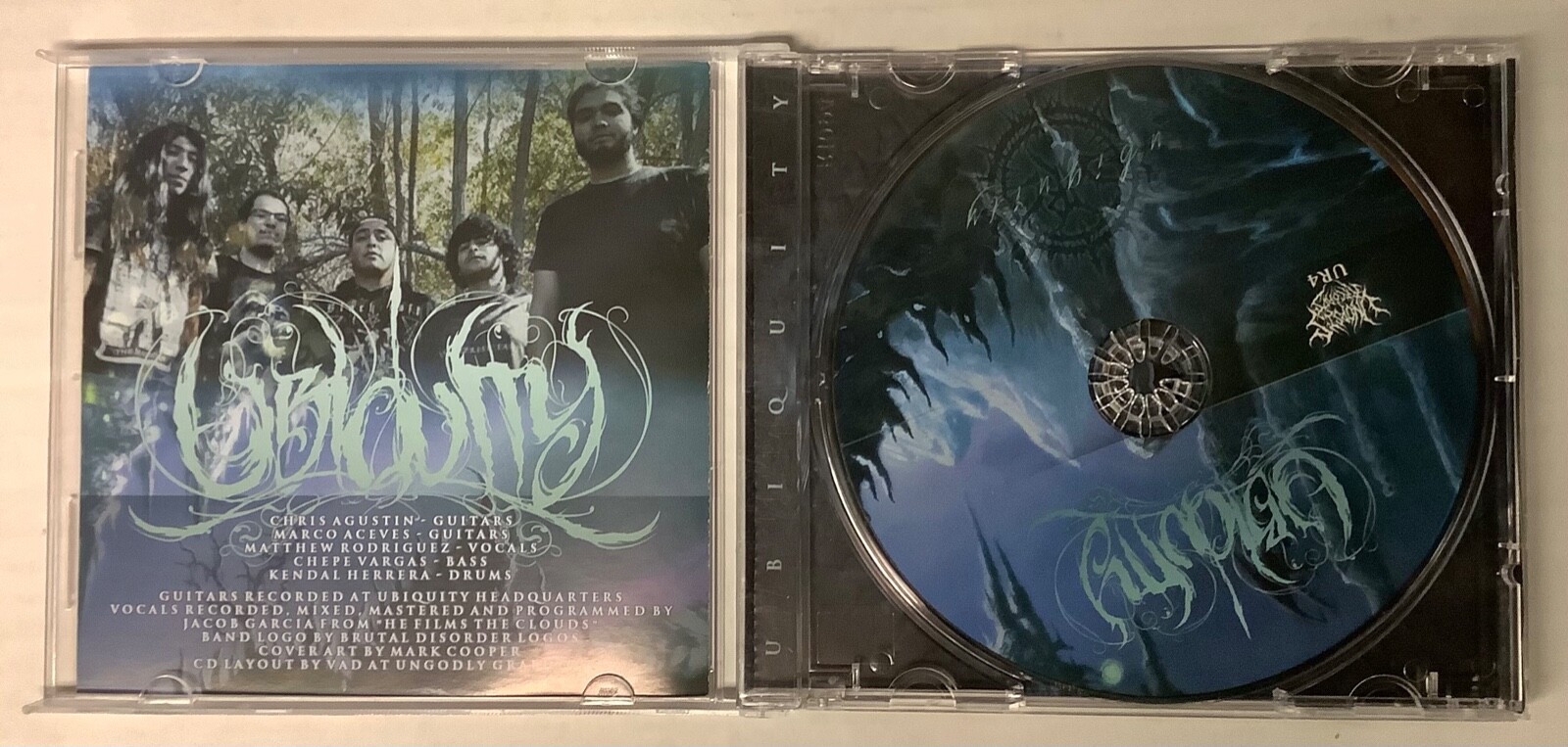 Ubiquity (Self-Titled) CD Metal Hardcore Slayer Hatebreed Morbid Angel