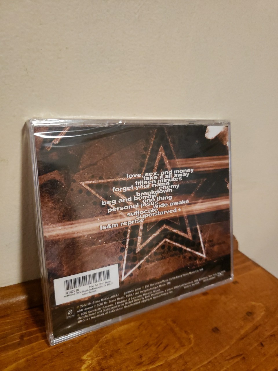 Superstarved * by Gravity Kills (CD, Mar-2002, Sanctuary (USA))