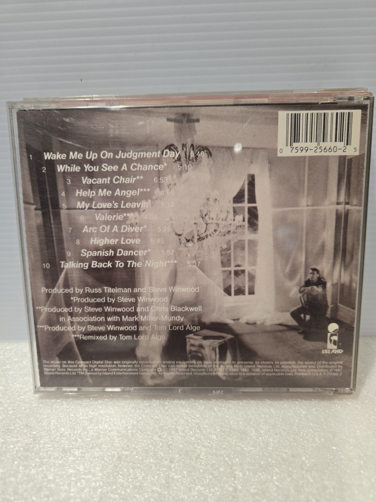 Steve Winwood 3 CD LOT: Roll with It, Refugees Of Heart, Chronicles - Excellent