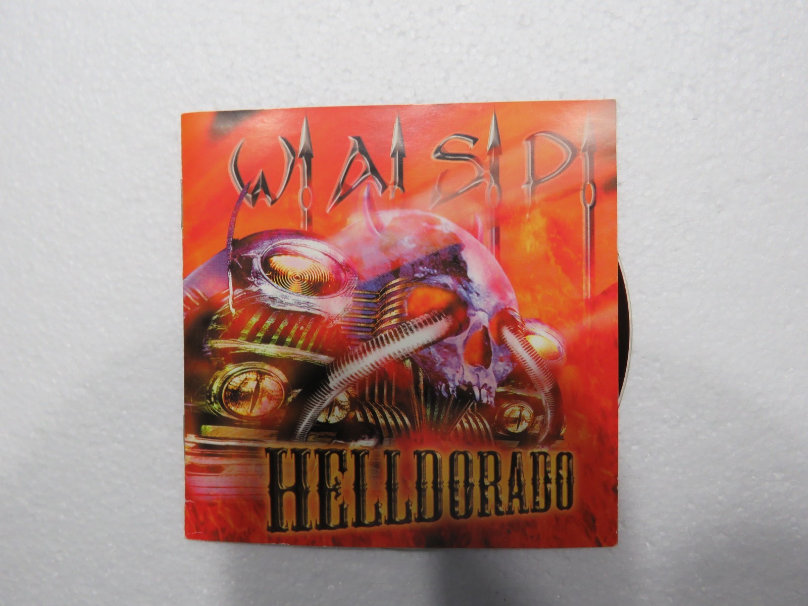 CD W.A.S.P. – Helldorado WASP (no jewel case) Art work & Disc in Very Good Cond