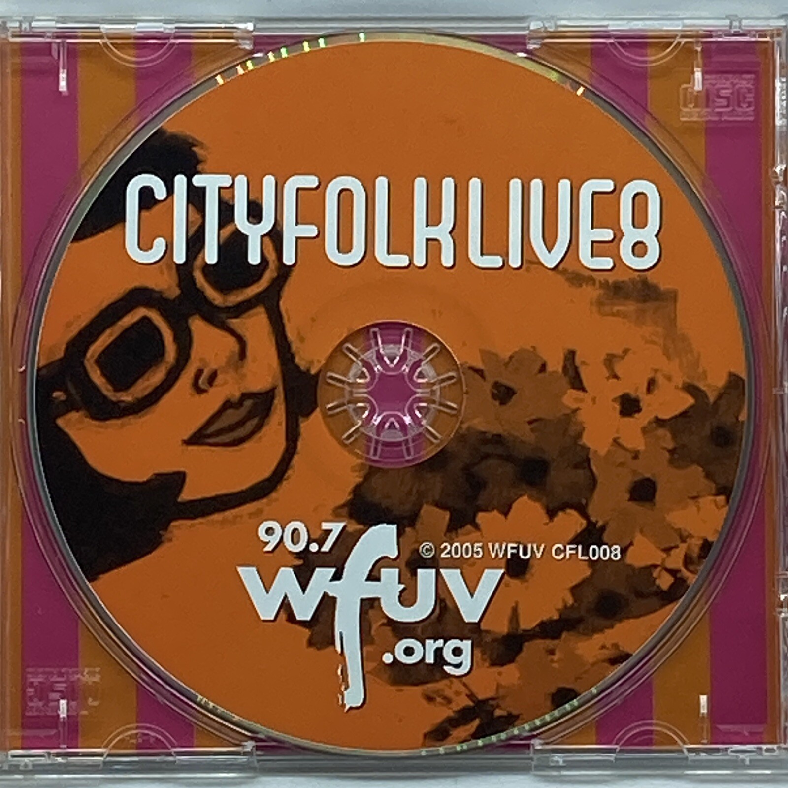90.7 WFUV "City Folk Live 8" CD OOP 2005 New York City FM Radio Volume VIII Rock