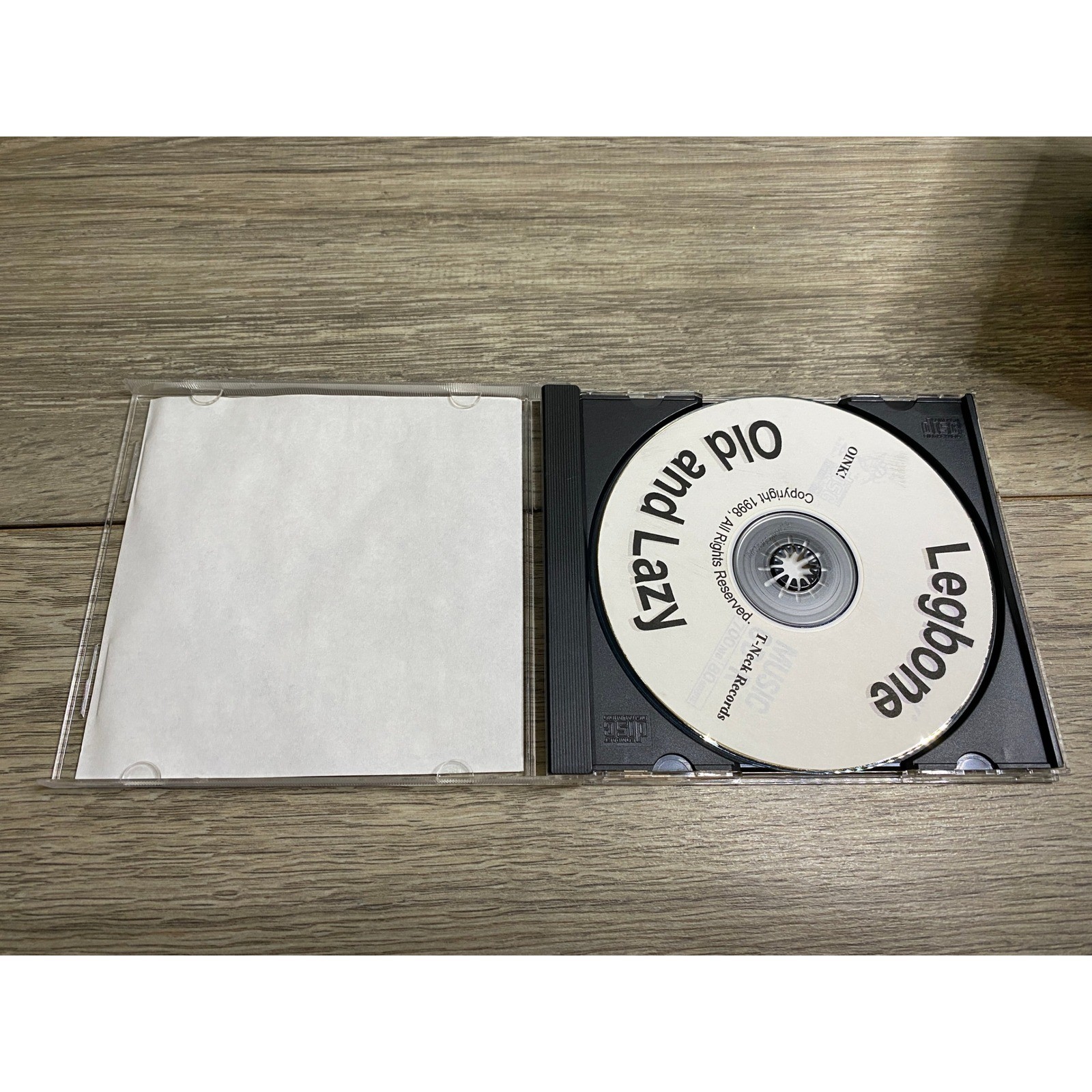 Legbone Old and Lazy CD Music 1998 Black Excellent Punk Rock Oink Records