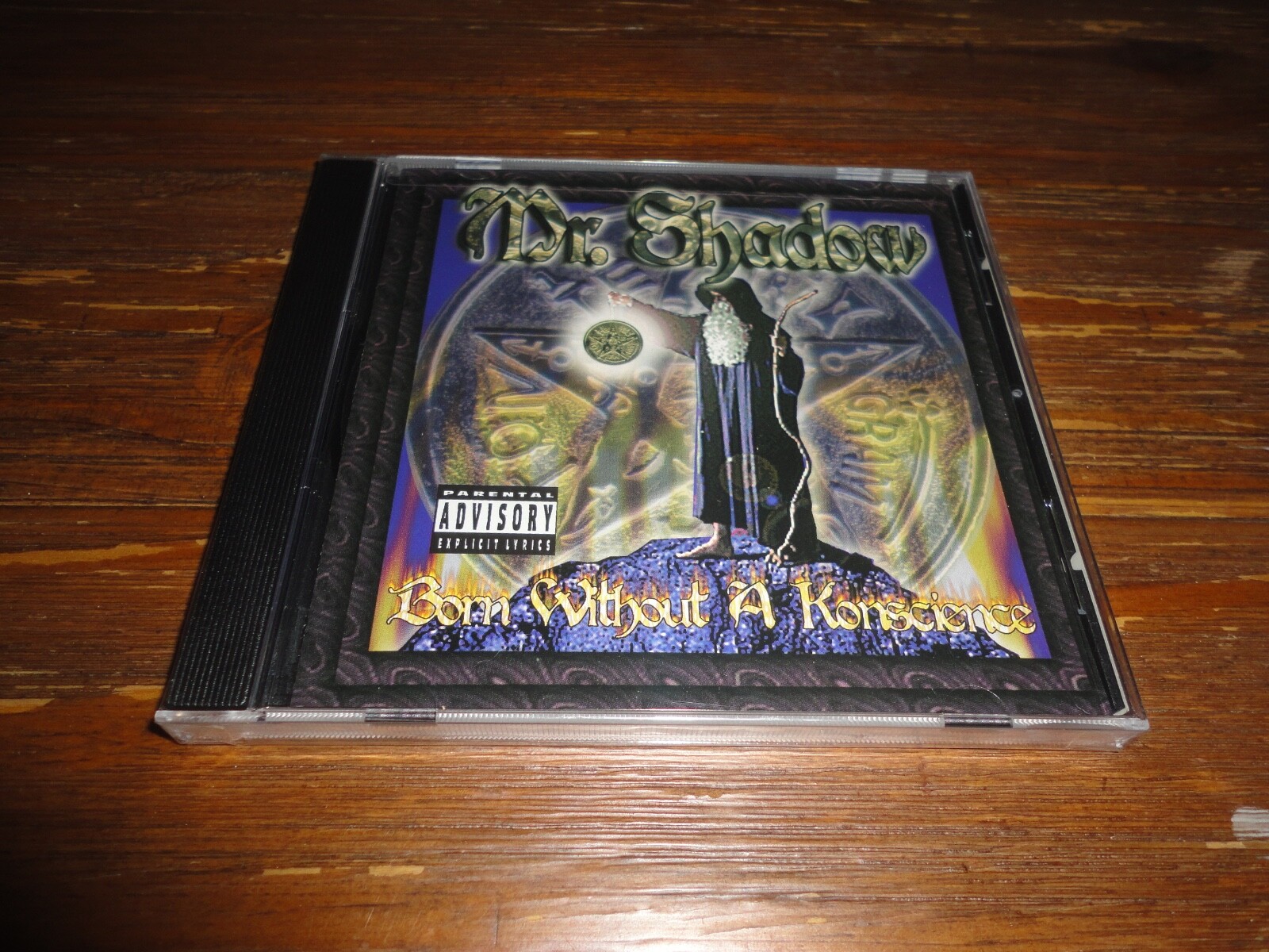 Chicano Rap CD MR. SHADOW - Born without a Konscience - GPA Young Sicc LIL ONE