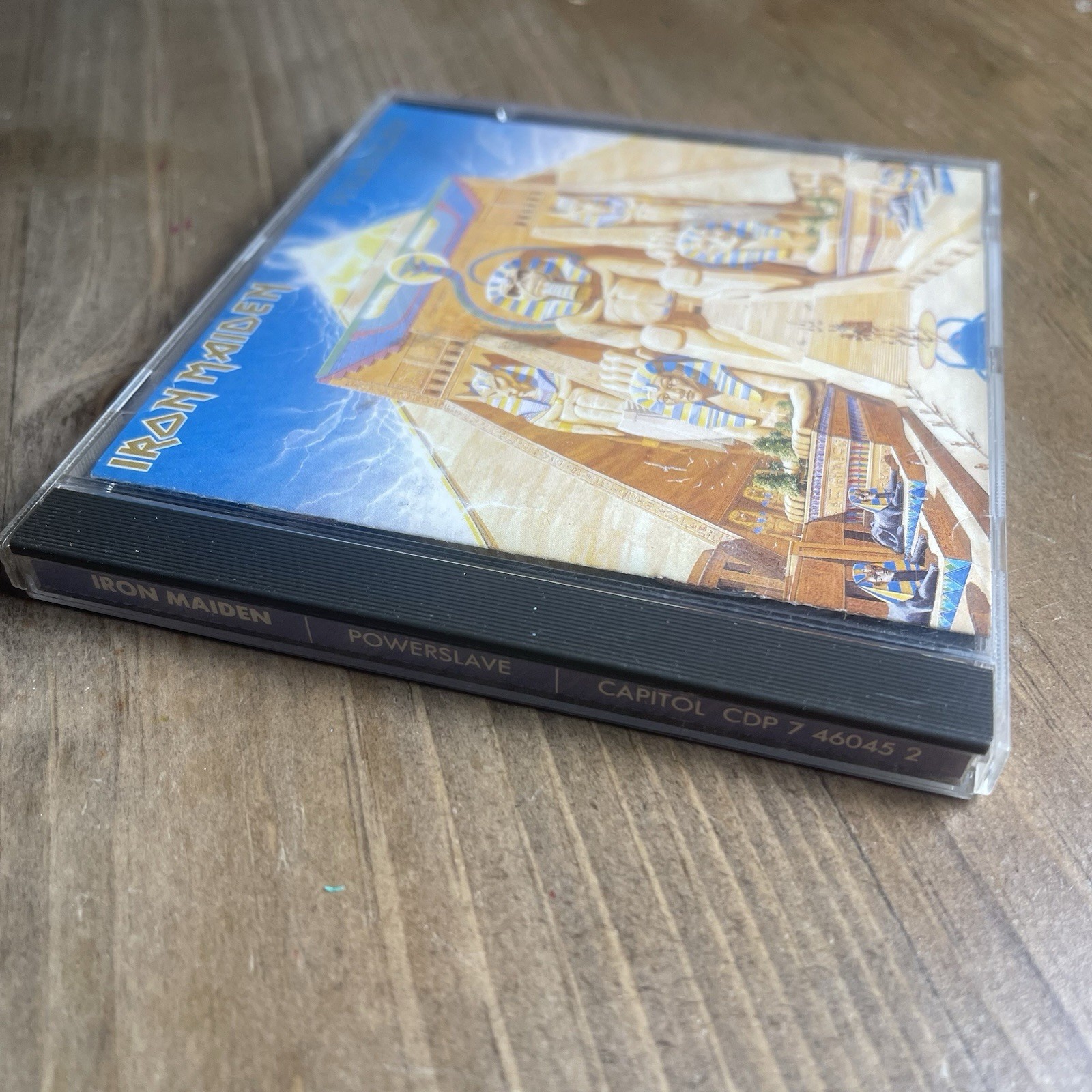 Iron Maiden - Powerslave (1984) CD, Original Mastering Capitol CDP 7 46045 2