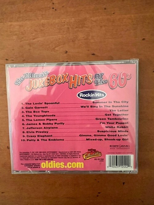 THE ULTIMATE JUKEBOX HITS OF THE 60S - VOLUMES 1/2/3/4+5 & ROCKIN' HITS - NEW!