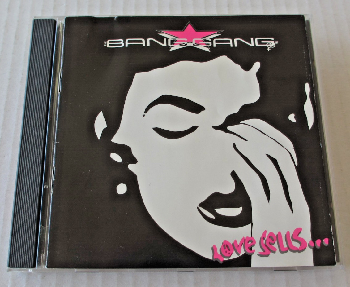 BANG GANG- LOVE SELLS... CD 1990 80s HAIR METAL / GLAM ROCK / POISON / WARRANT