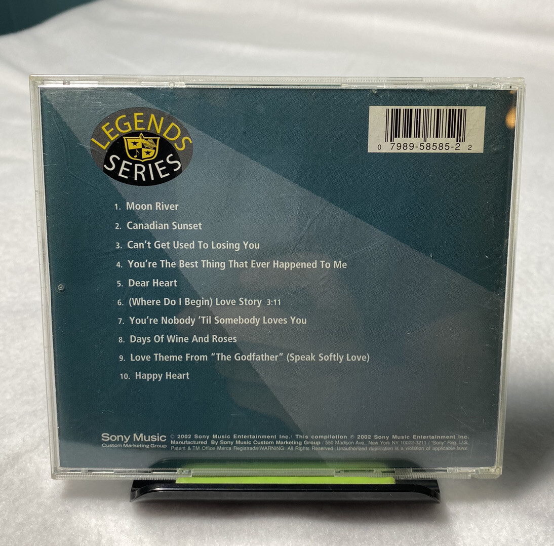Moon River by Andy Williams (2002, Sony Music) Vocal Easy Listening Pop Music CD