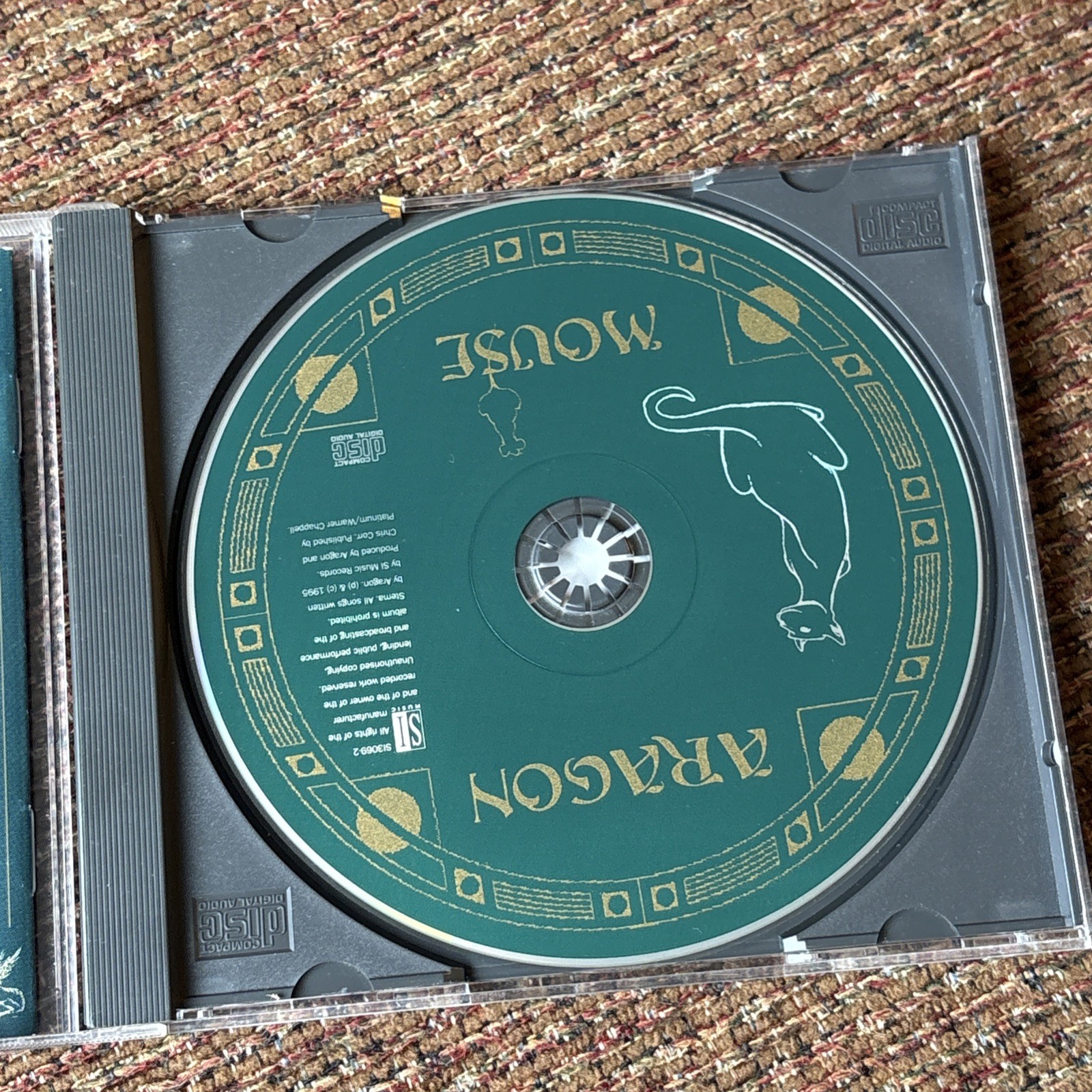 Mouse (Import) by Aragon (CD, 1995, Progressive Rock, Roadrunner Records)
