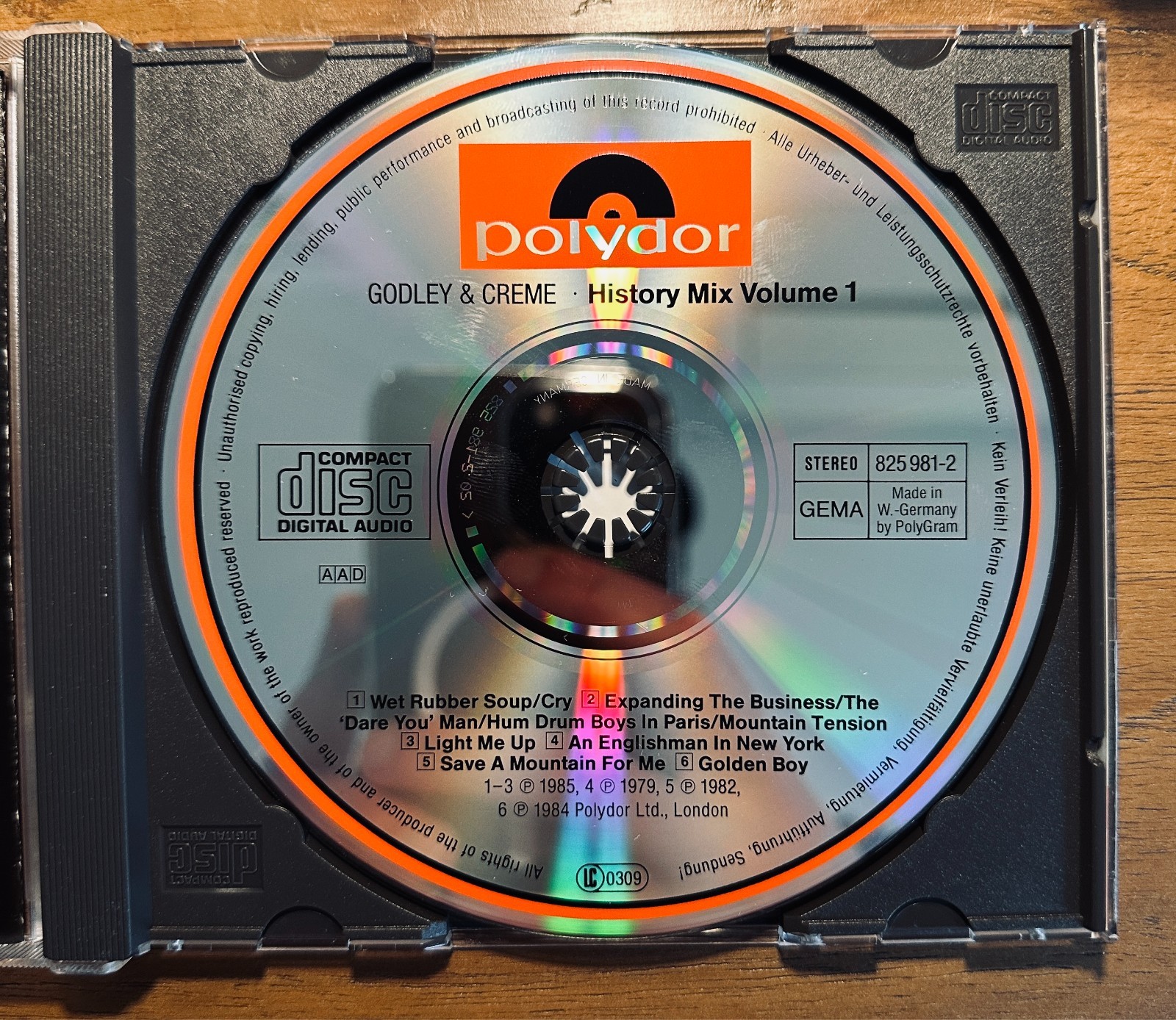 Godley & Creme - History Mix Vo1 1 - West German Import - Tested & Actual Photos