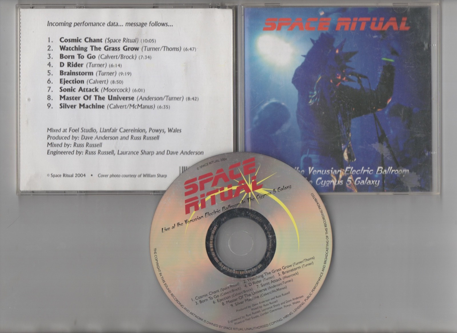 Space Ritual ~Live at the Venusian Electric Ballroom In the Cygnus 5 Galaxy~ *CD
