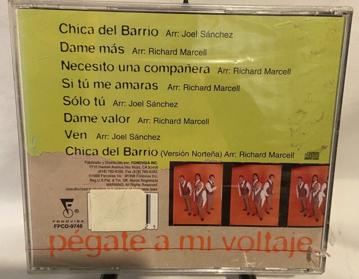 Pegate a Mi Voltaje - By Alto Voltaje - CD Nuevo