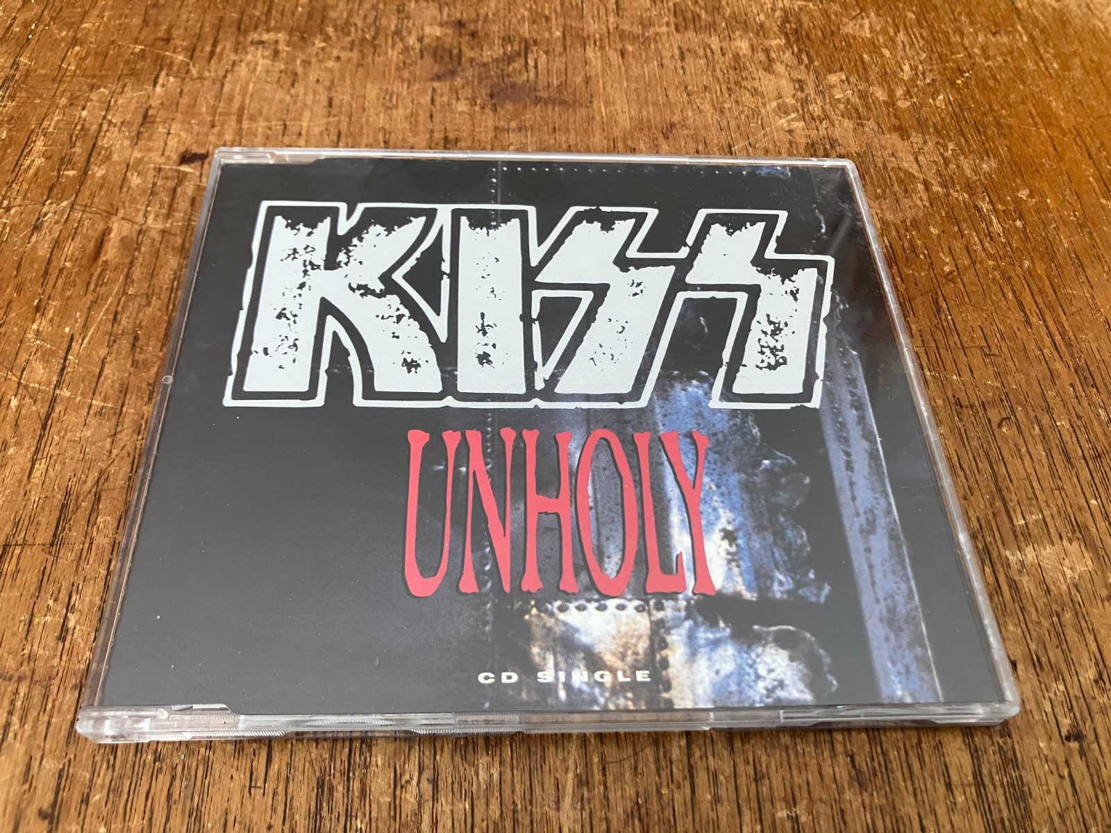 KISS Unholy 4-Track CD-Single 1992 EU Press Bruce Kulick Eric Carr