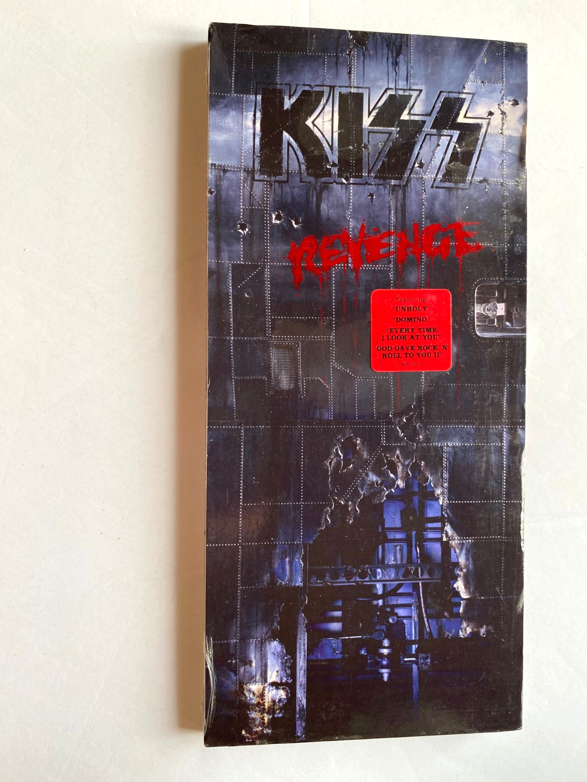 Kiss REVENGE cd NEW LONGBOX (long box.Pink Floyd PROD.Blackjack GTR) 1ST PRESS.