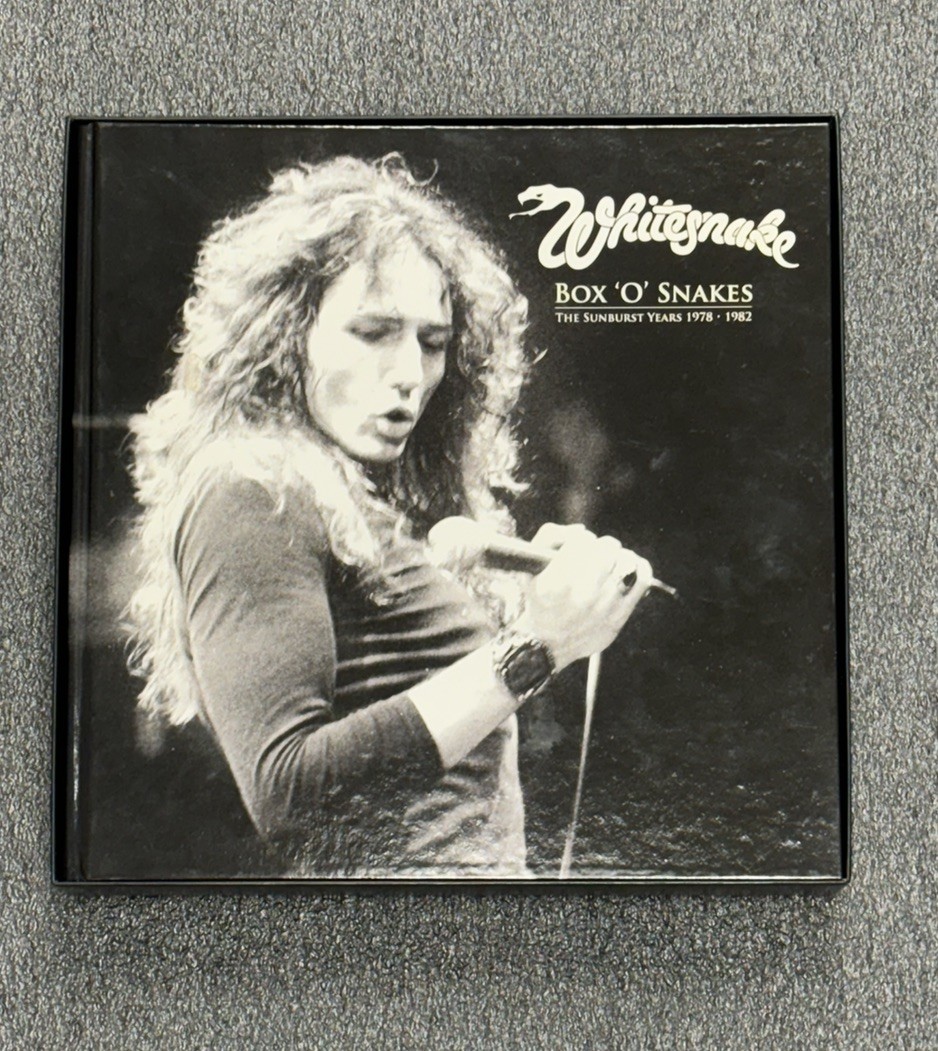 Whitesnake Box O Snakes The Sunburst Years 1978-1982 Box Set W/ DVD Vinyl Book