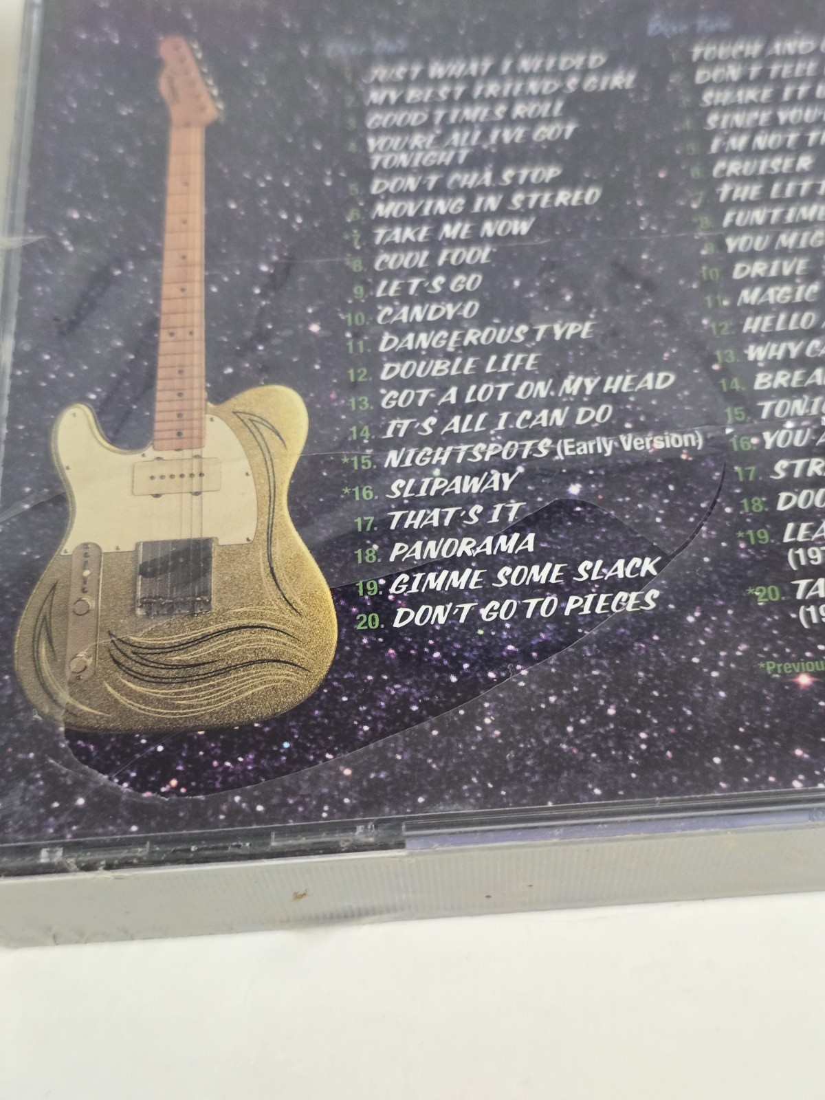 The Cars - Just What I Needed: The Cars Anthology (CD, Oct-1995, 2 Discs, Rhino