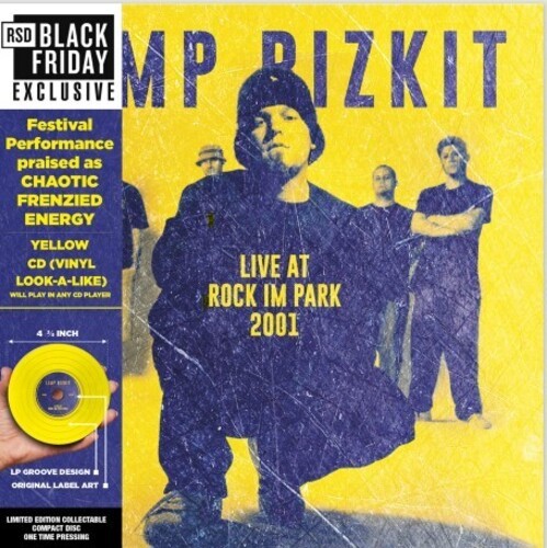 Limp Bizkit - Live At Rock I'm Park 2001 [New CD]
