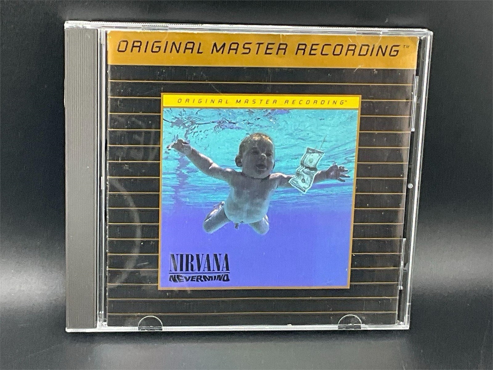 Nirvana " Nevermind " Original Master Recording, Missing Back Cover Art