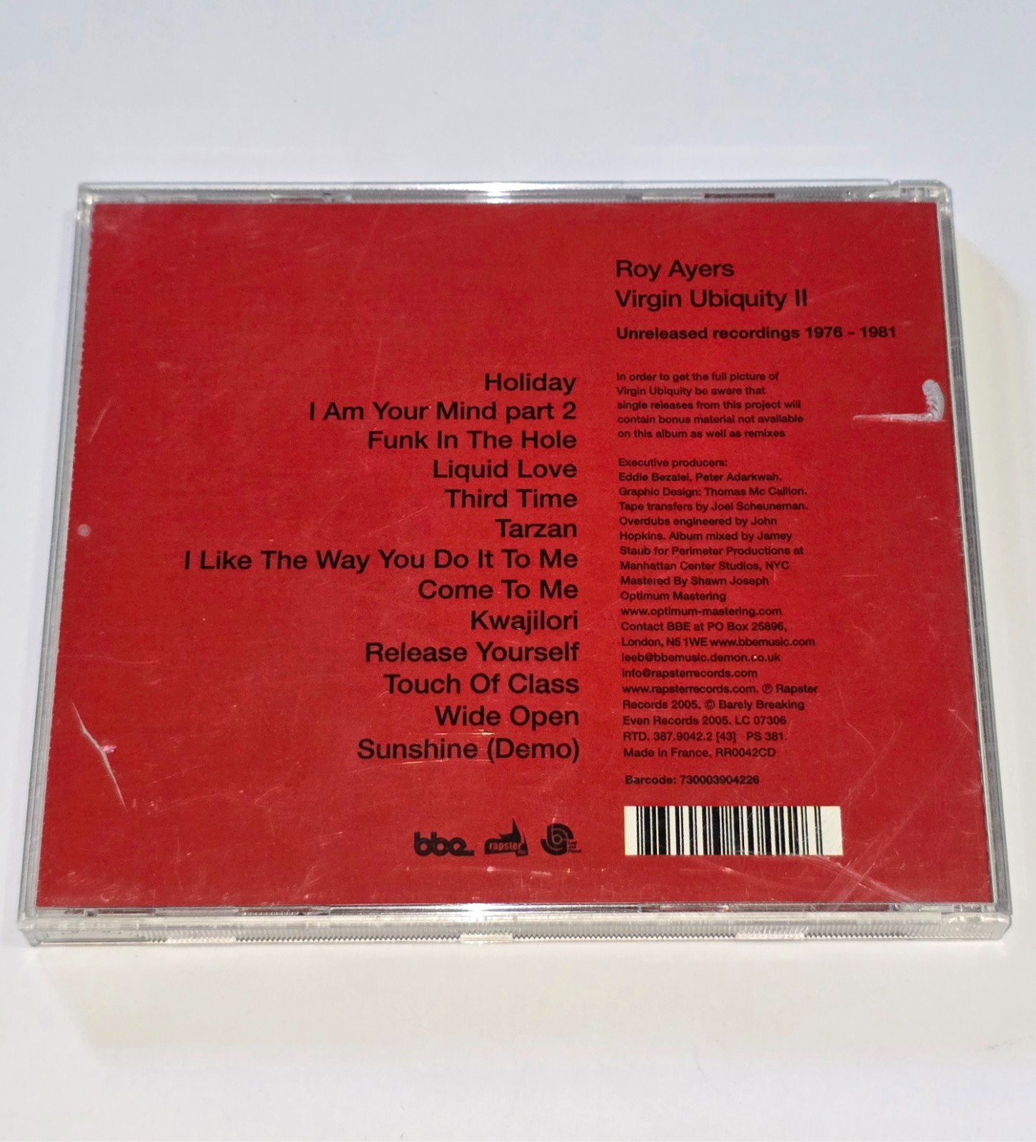 ROY AYERS UNRELEASED 1976 1981 VIRGIN UBIQUITY II FUNK SOUL JAZZ BBE RECORDS R&B