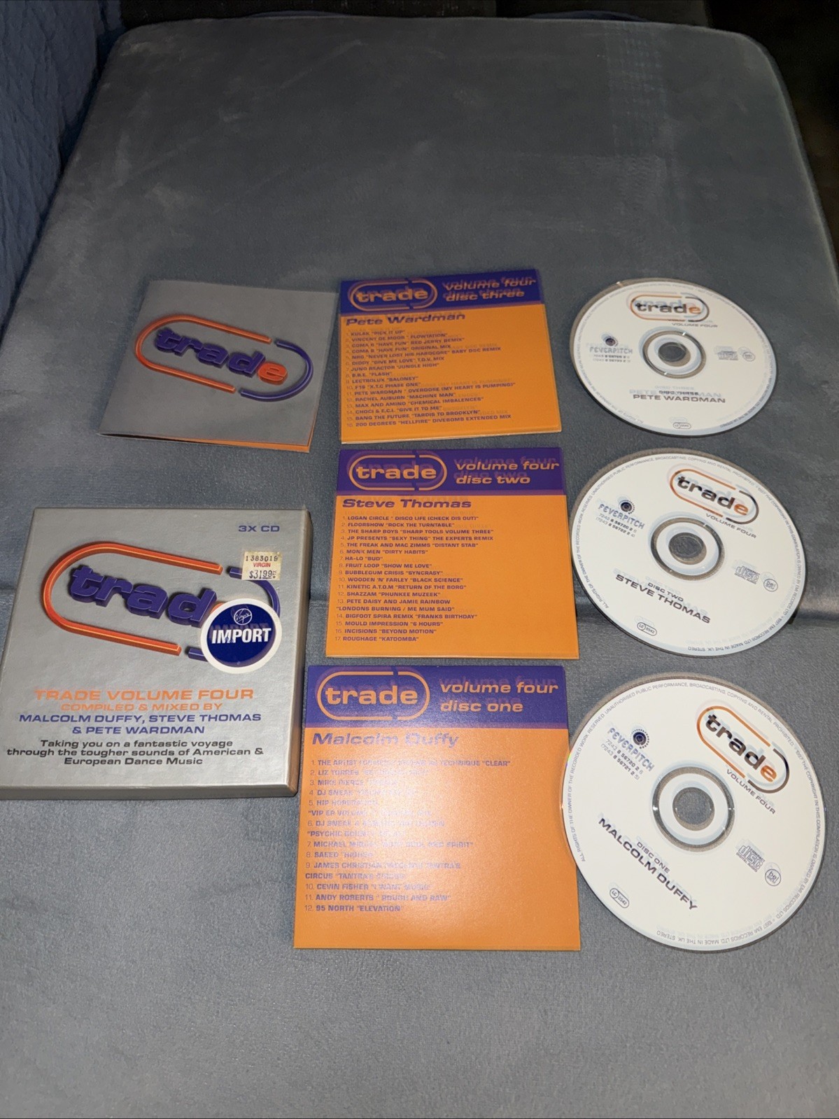 Trade Vol 4 - Mixed by Malcolm Duffy/Steve Thomas/Pete Waterman 3 x Remix CDs