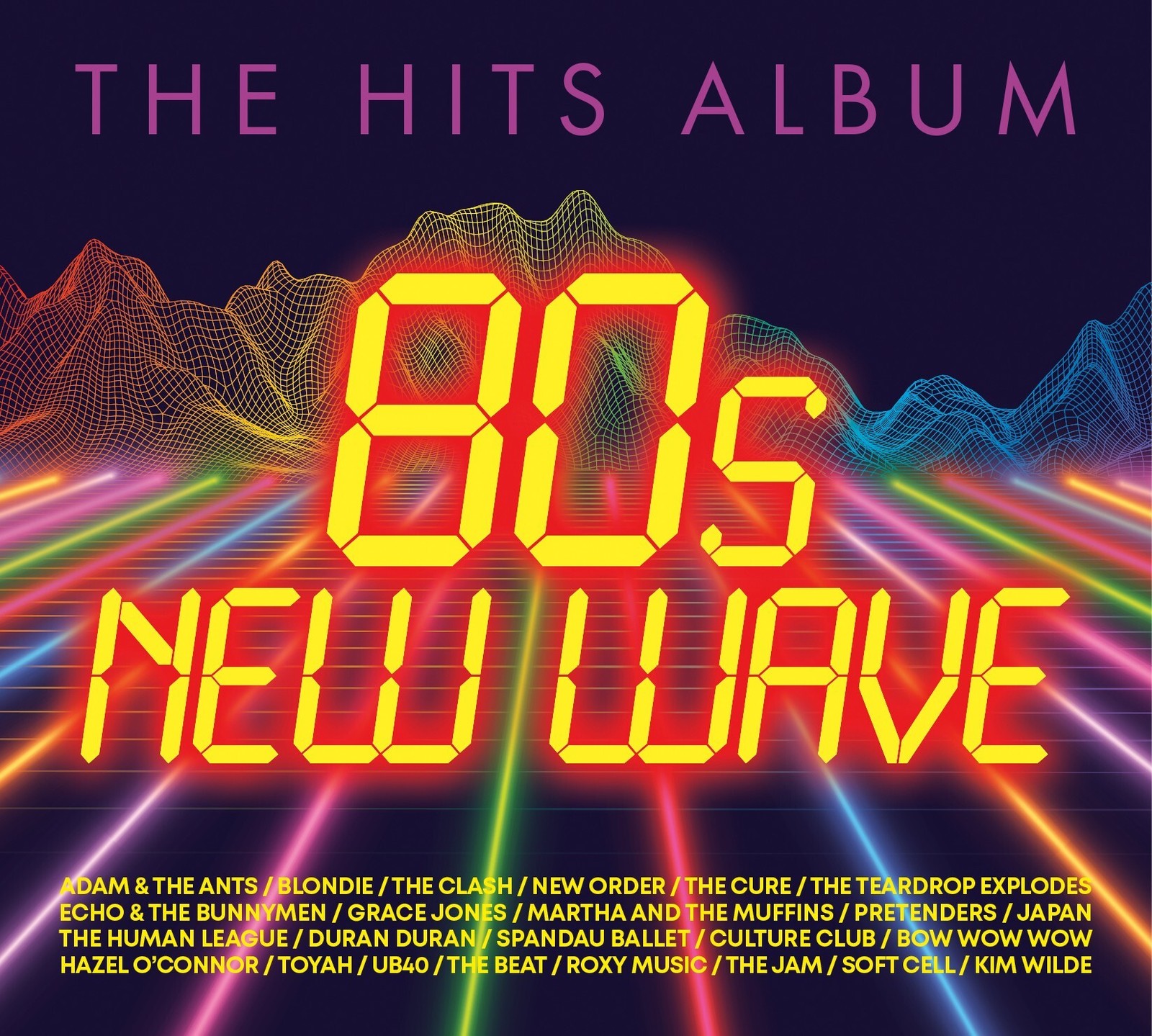 Various Artists The Hits Album: 80s New Wave (CD) Box Set (UK IMPORT)