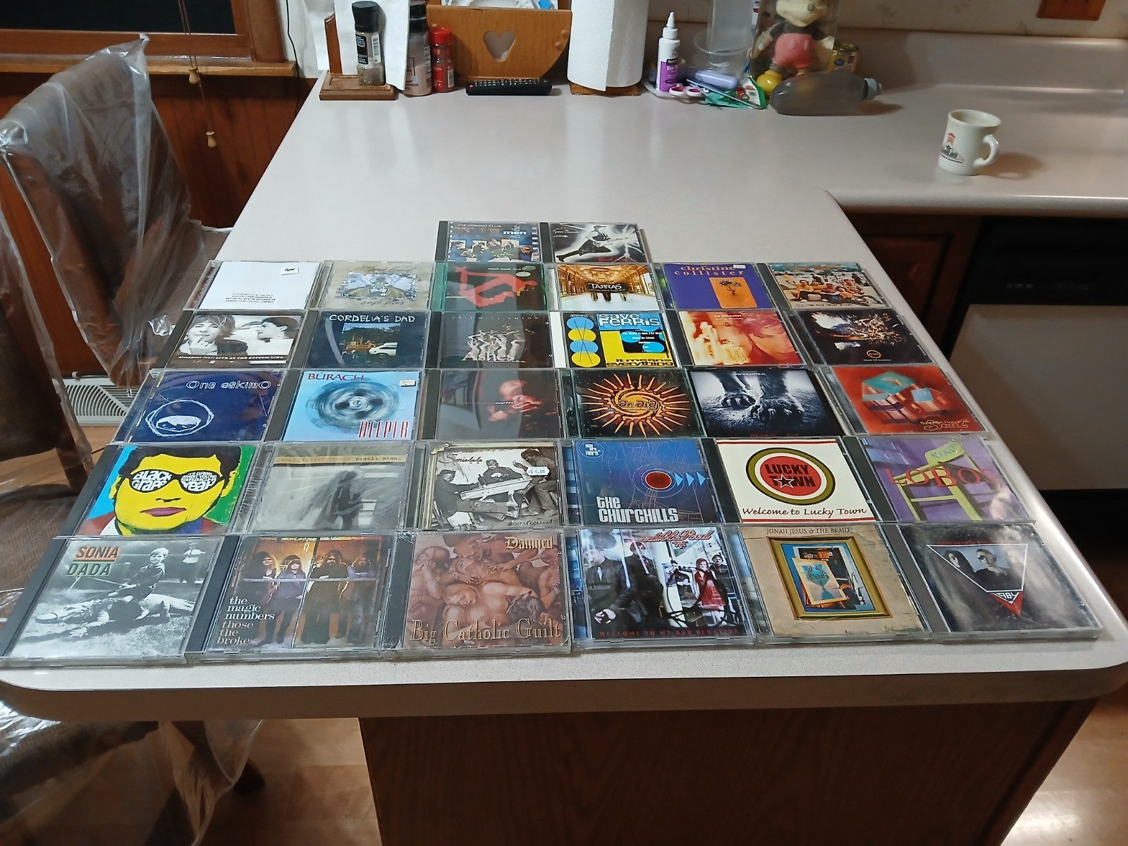Indie Music cd lot/32 black grape,saw doctors,single bullet theory,sonia dada,
