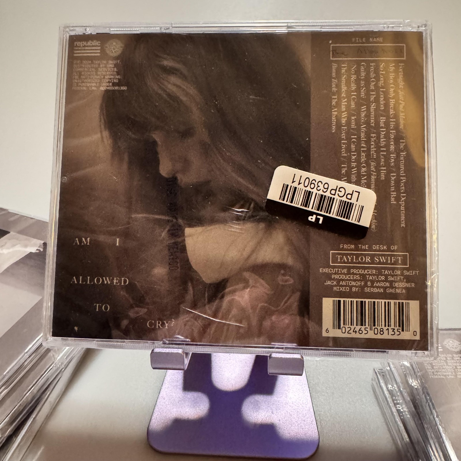Taylor Swift CD The Tortured Poets Department Target Exclusive Album 2024 *READ*