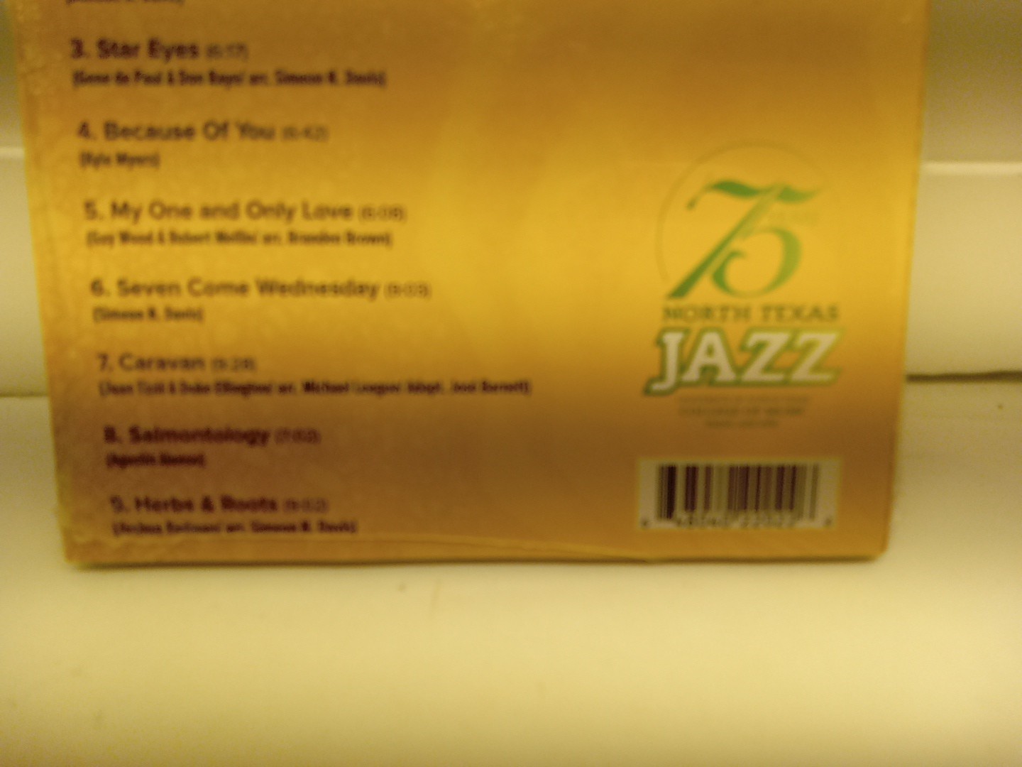 UNT Latin Jazz Lab - 5th Harvest (CD, 2023, North Texas Jazz) Brand New Sealed