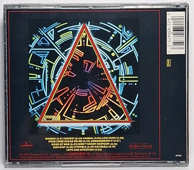 Def Leppard CD Lot Of 3 Excellent Condition EX OOP Tested Fast Shipping