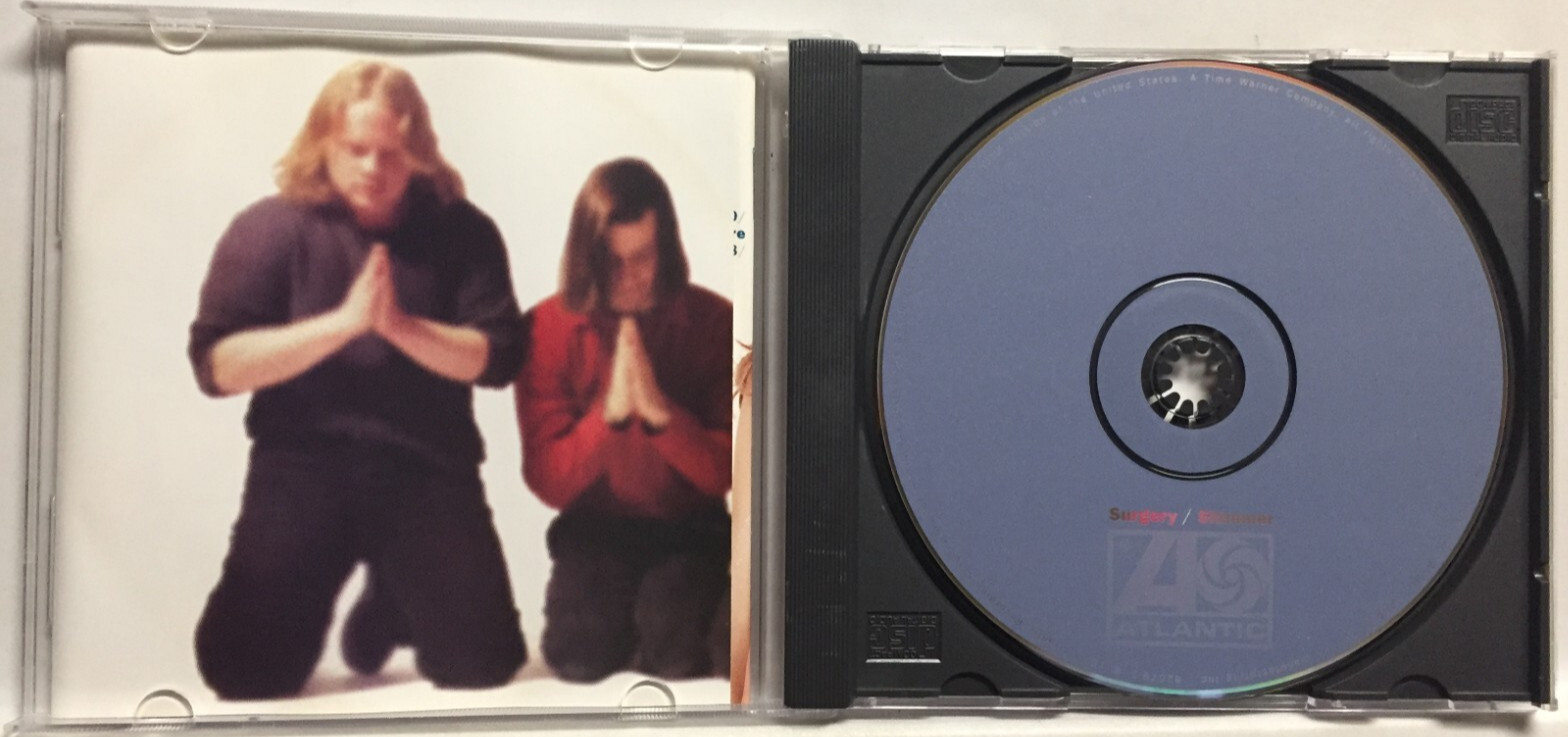 Surgery - Shimmer (CD,1994,Atlantic,1st Edition) Noise, 82579-2, RARE 1st PRESS!