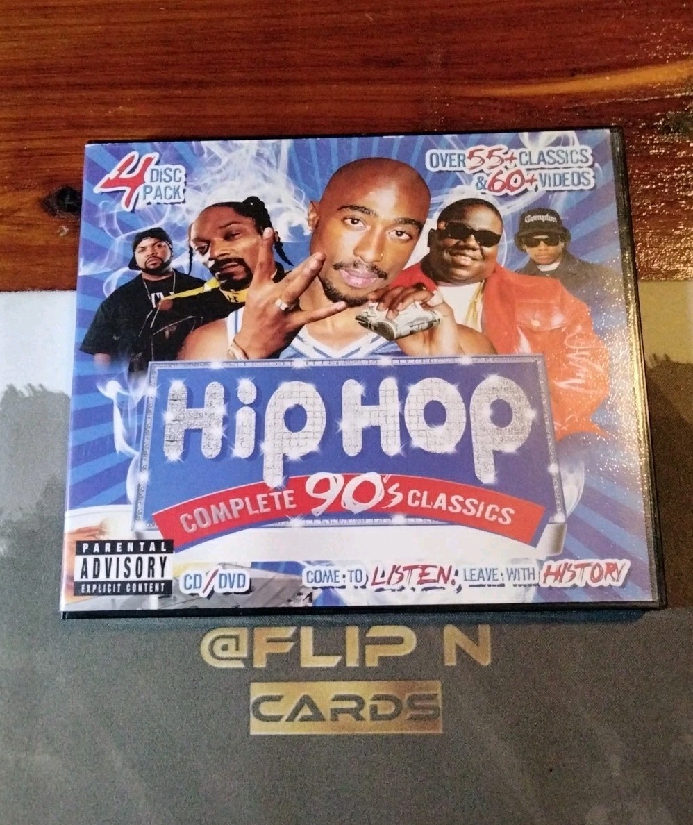 Hip Hop Complete 90's Classics - Rap Hip Hop MIXTAPE - 3 CD & DVD Set - DJ PROMO