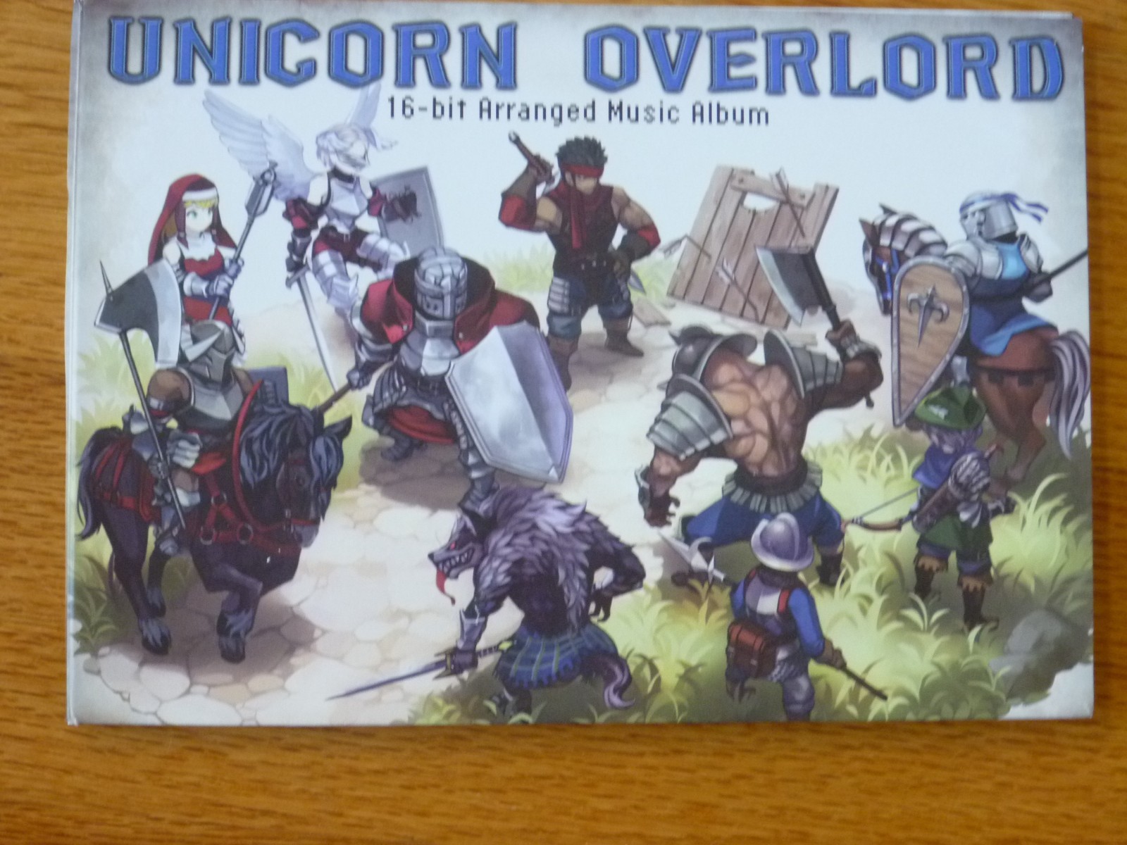 Unicorn Overlord 2-CD 16-bit Arranged Music Album Anime Game Soundtrack Atlus