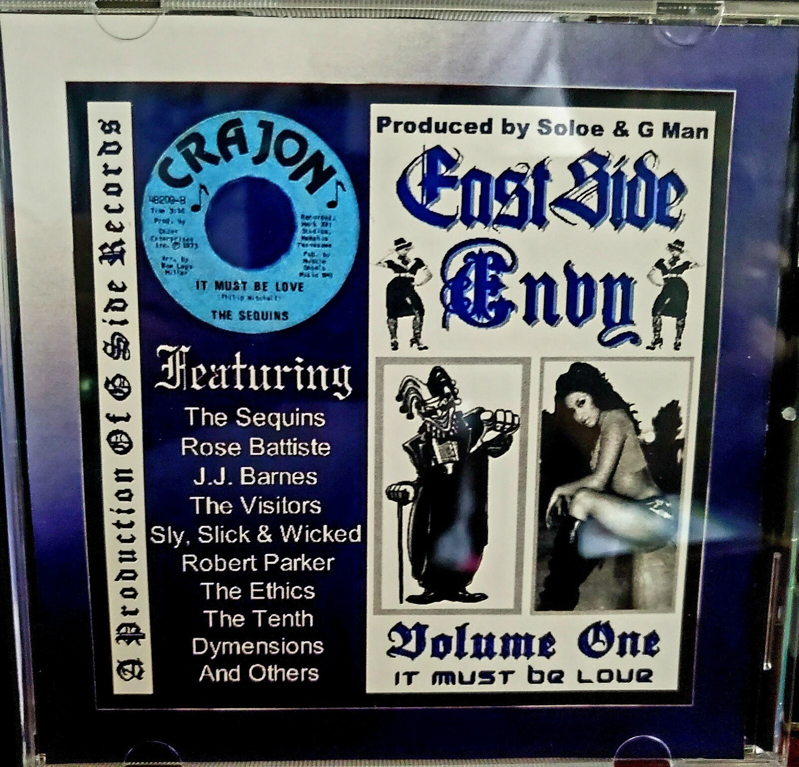 East Side Envy Oldies Vol 1 CD Rare Soul Doo Wop Collection Chicano Lowrider