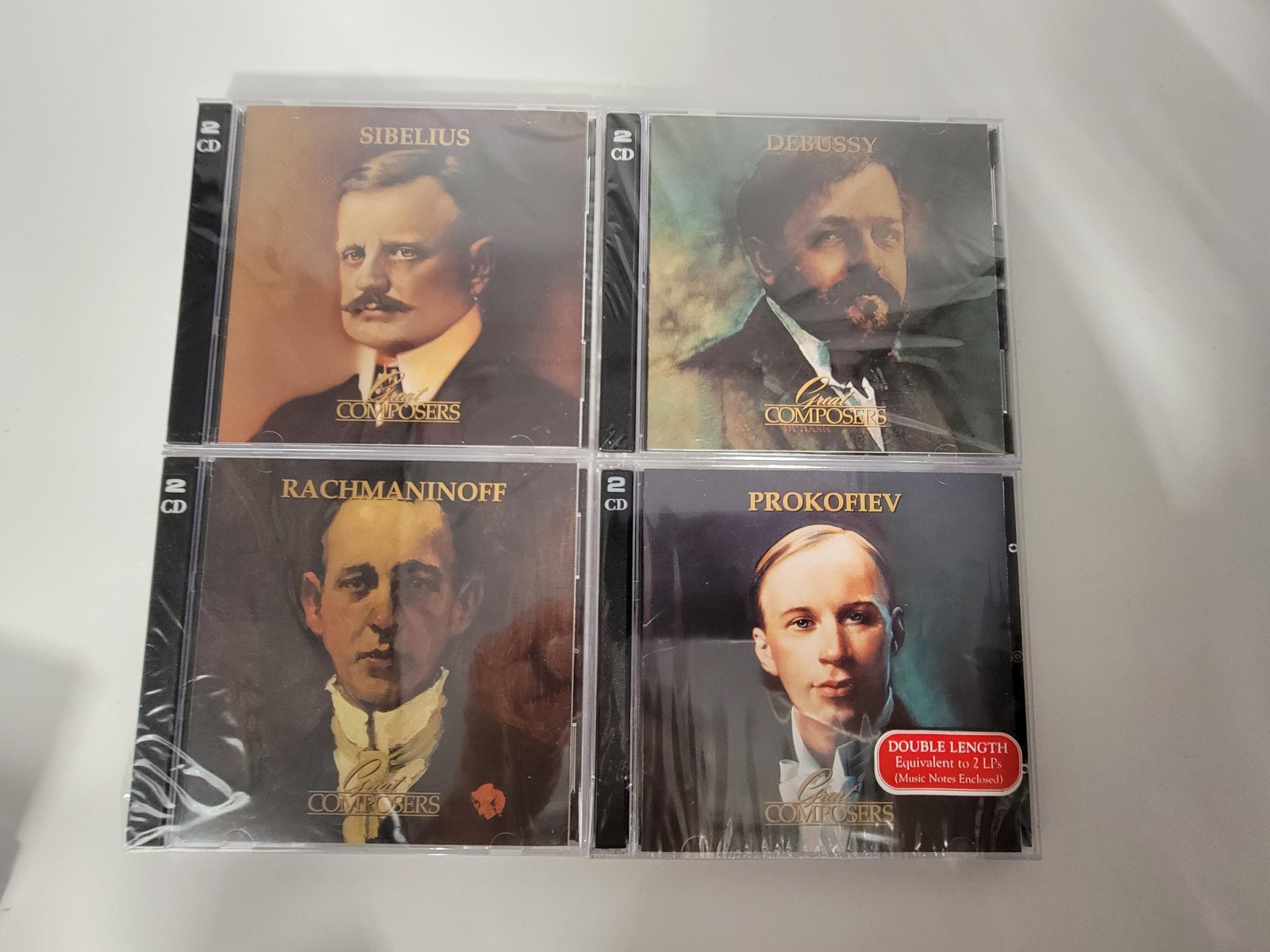 Time Life 16CD Great Composers Bach Mozart Classical Sealed Multicolor Set Lot
