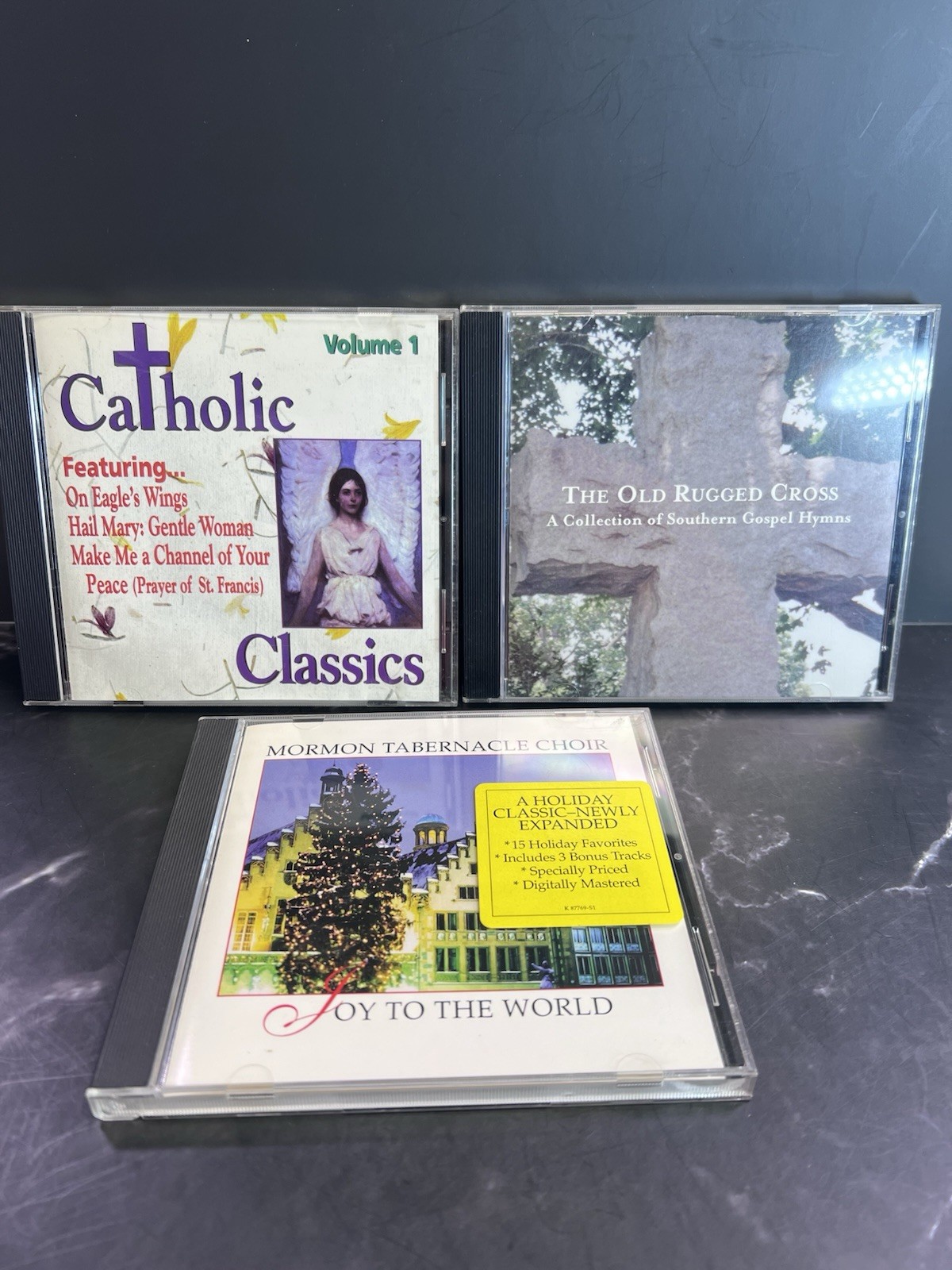 Lot Of 3 Religious Music CDs Catholic Mormon Christian
