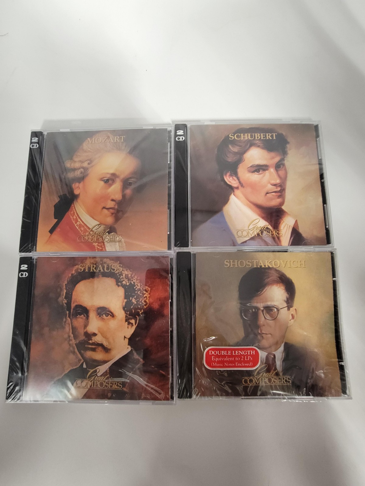 Time Life 16CD Great Composers Bach Mozart Classical Sealed Multicolor Set Lot