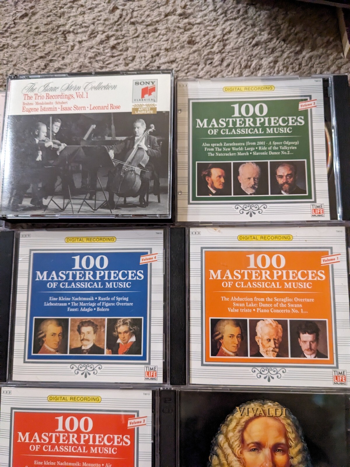 lot of 24 sony time life classical cd's Strauss Itzhak Perlman Yo-Yo Ma Wagner