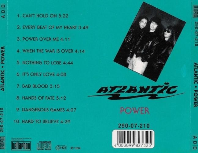 Atlantic Power Bellaphon CD, Album 1994